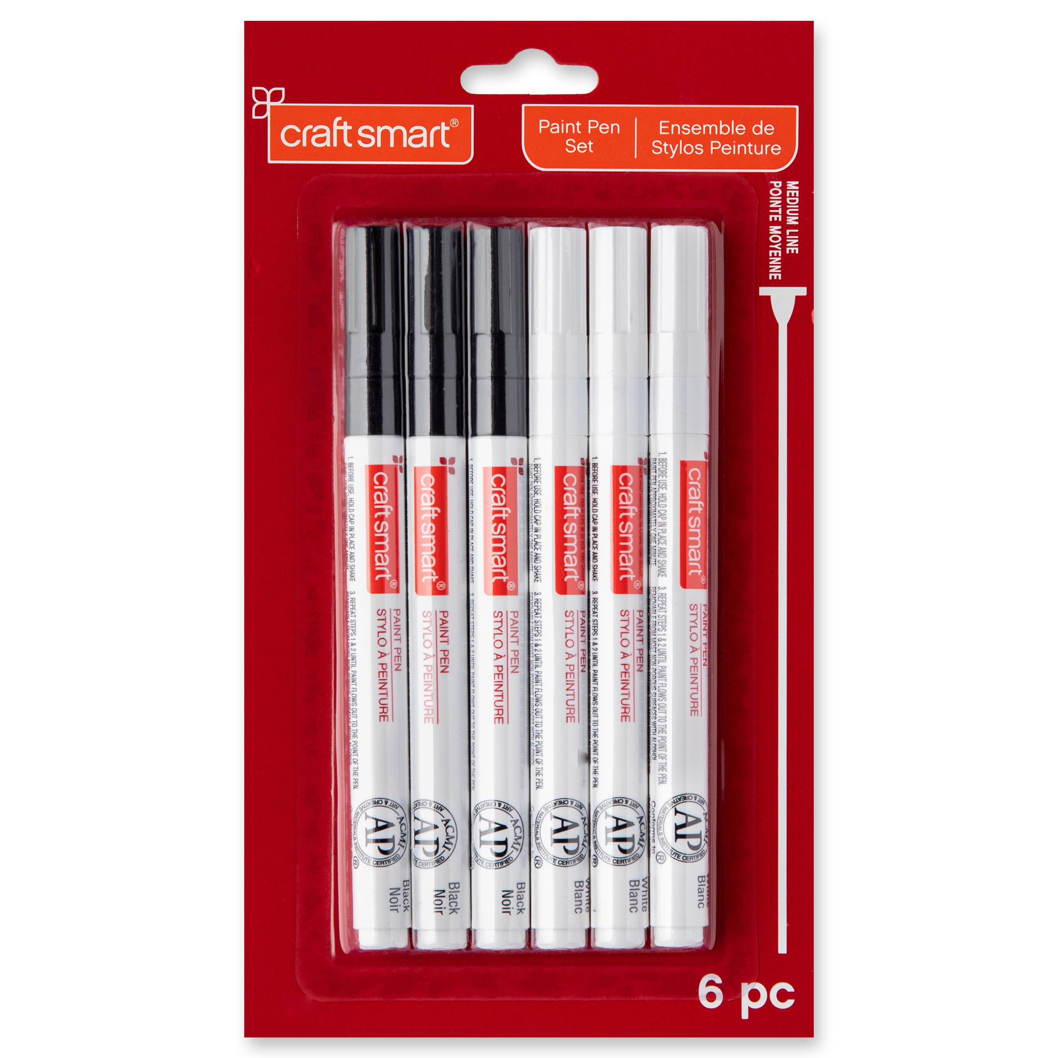 Black and White Sketch Pens (Set of 4) - MidSouth Crafting Supplies