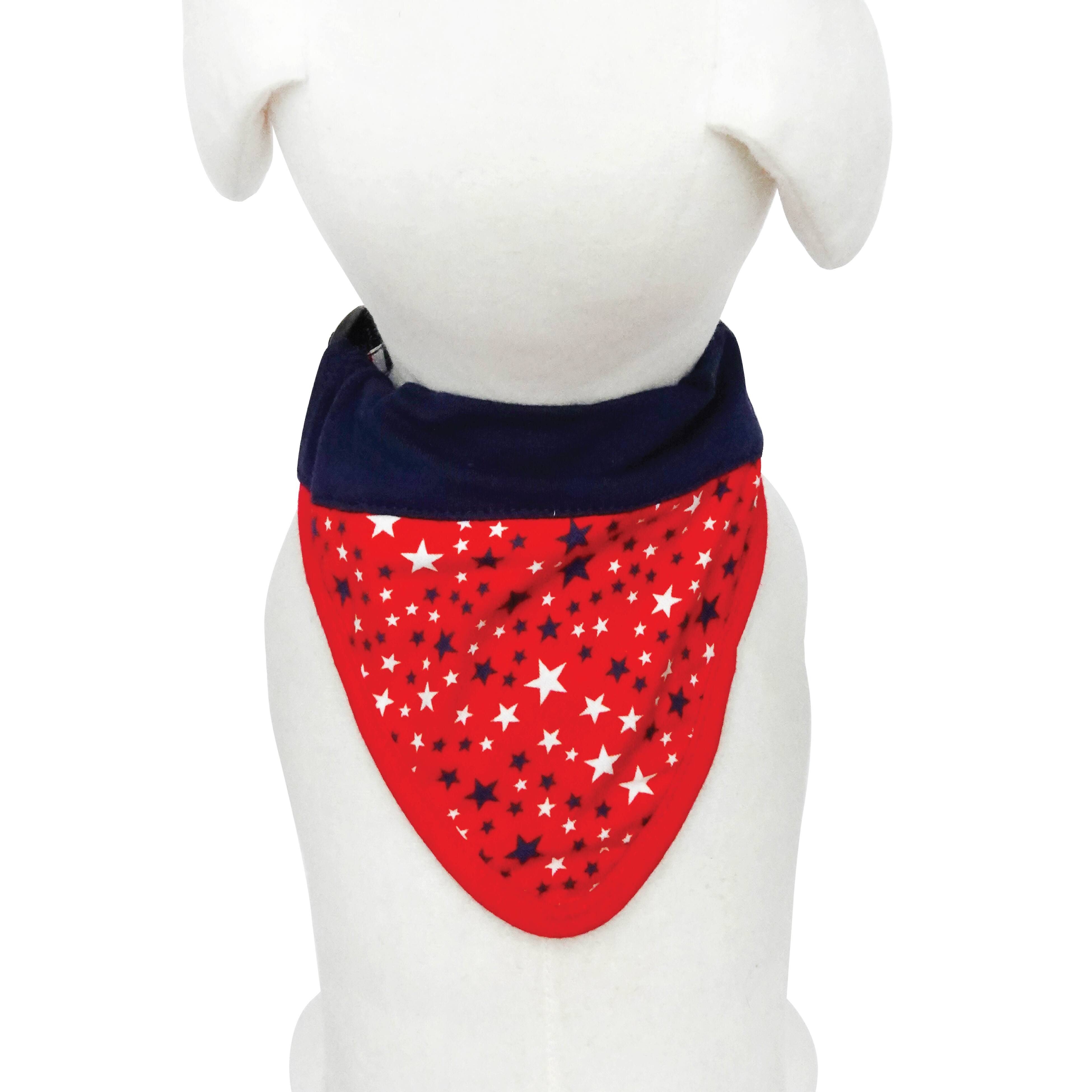 Best Furry Friends Patriotic Bandana Slides S-M