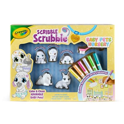 Crayola® Scribble Scrubbie Baby Pets Nursery | Michaels