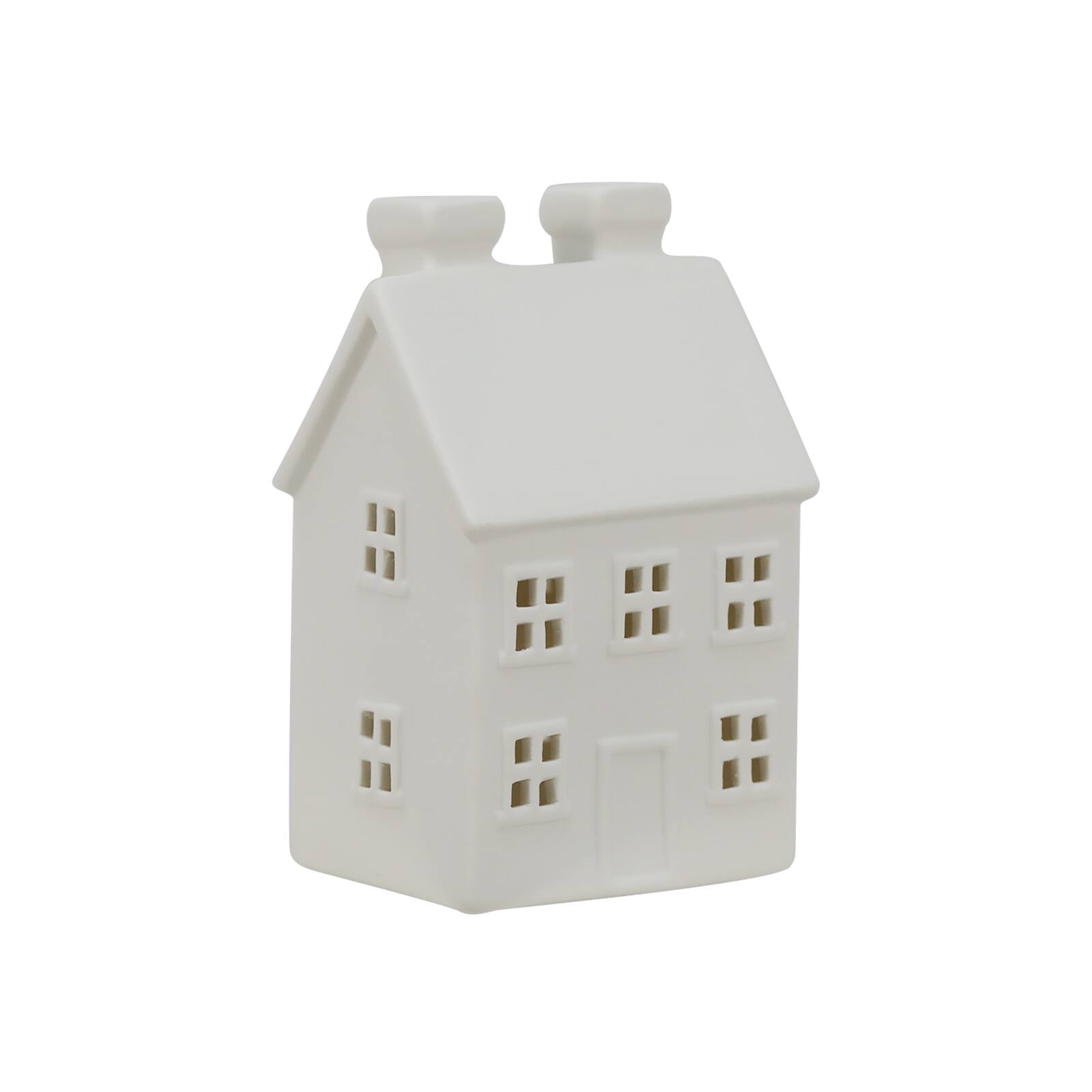 6 Ceramic House Tabletop Accent By Ashland Michaels