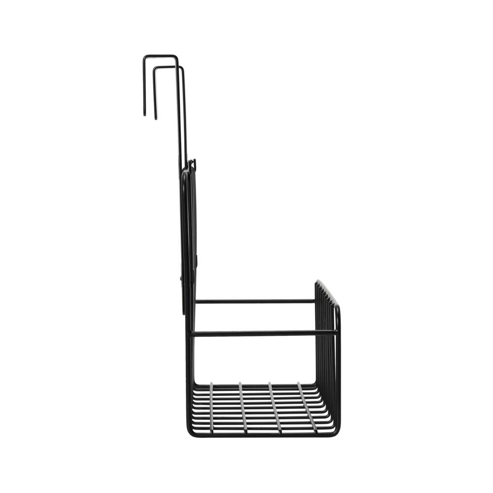 Household Essentials Over the Door Shallow Metal Basket