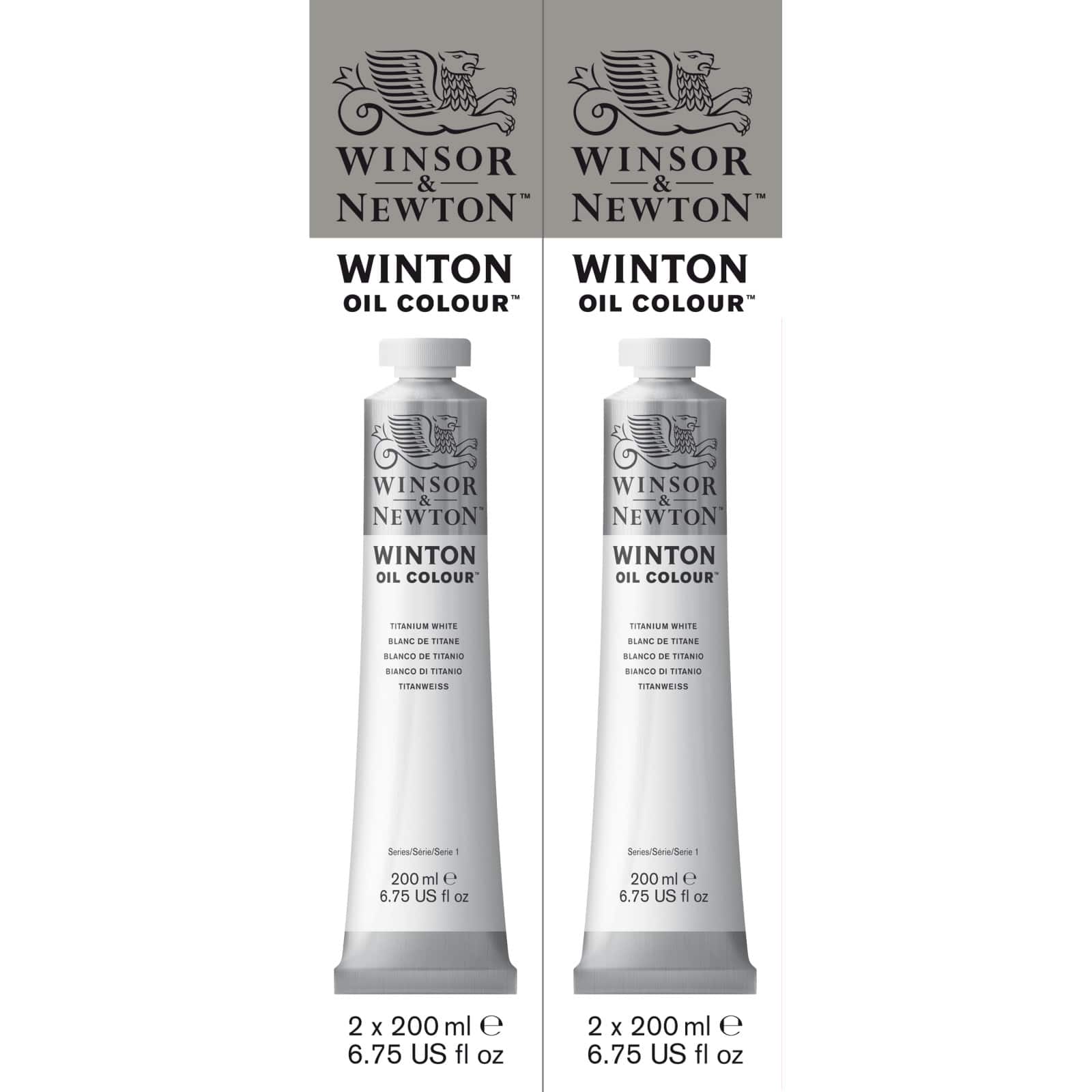 Winsor & Newton Artists' Oil 200ml Titanium White