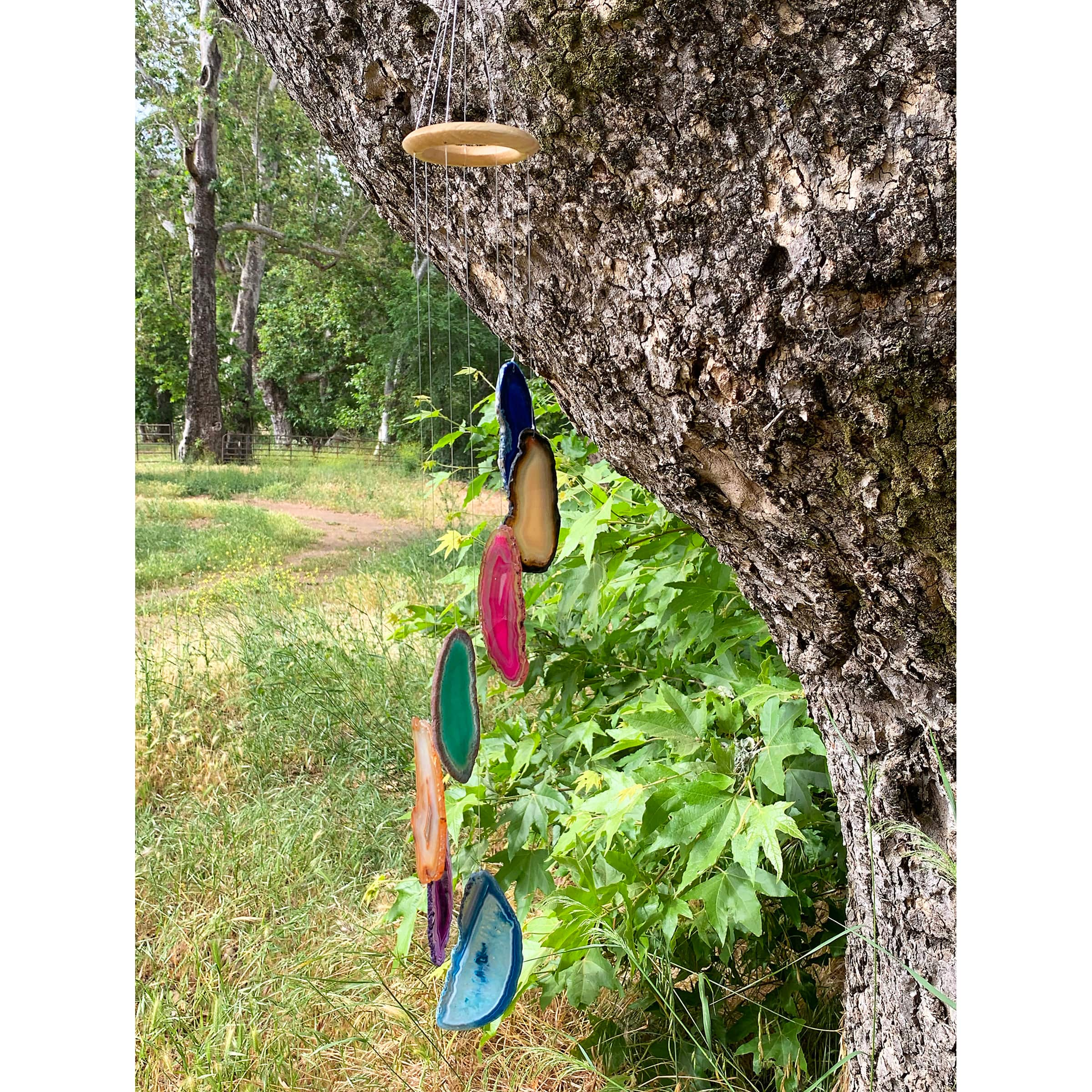 Mixed color Agate Wind Chime 