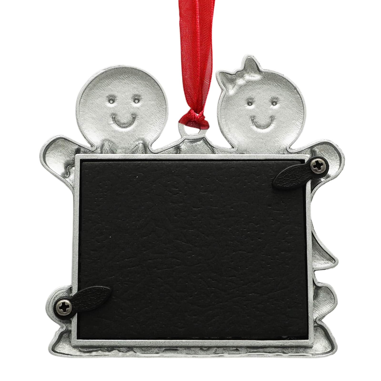 1.75&#x22; x 2.25&#x22; Gingerbread Friends 2025 Metal Ornament Frame by Studio D&#xE9;cor&#xAE;