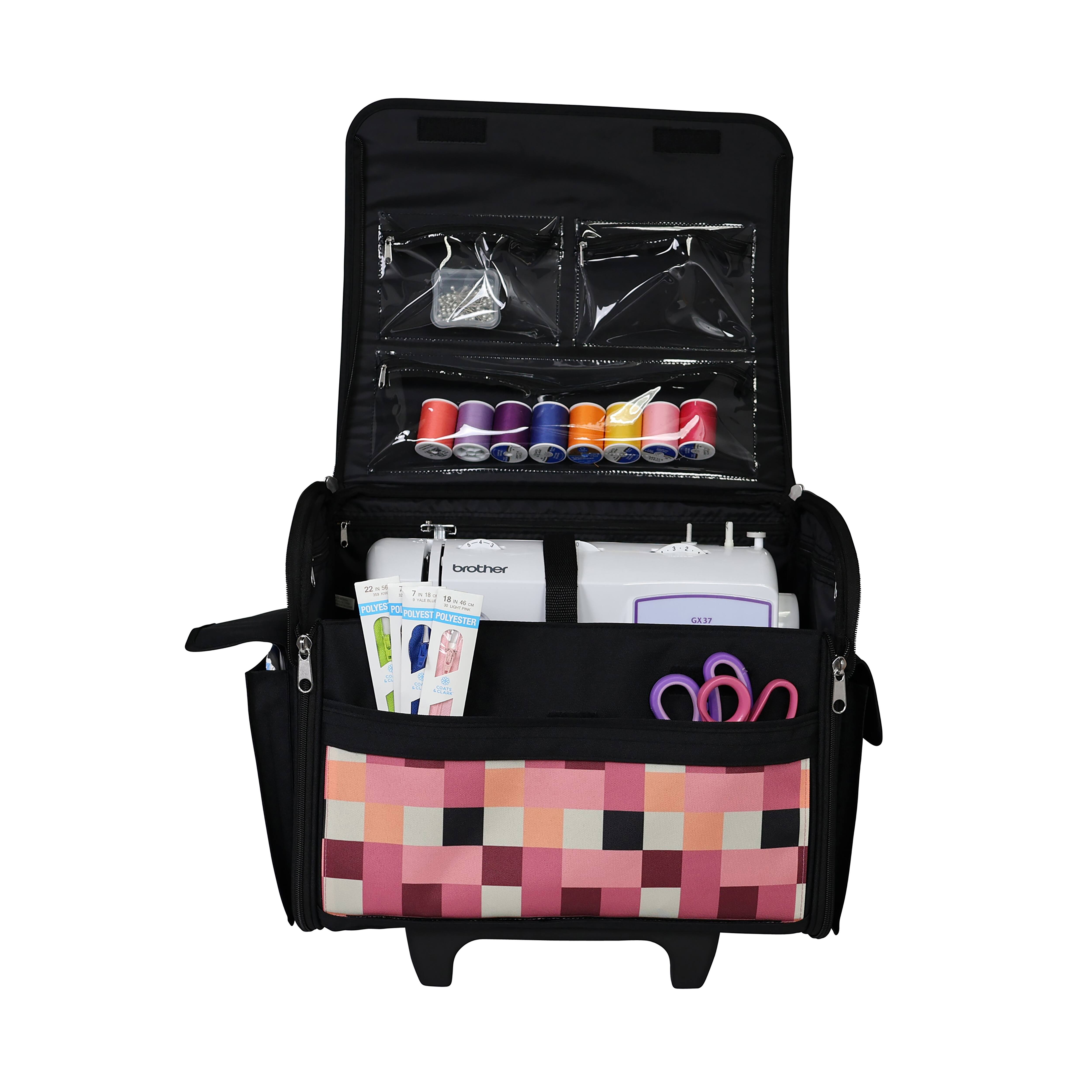 Everything Mary Collapsible Rolling Sewing Machine Tote