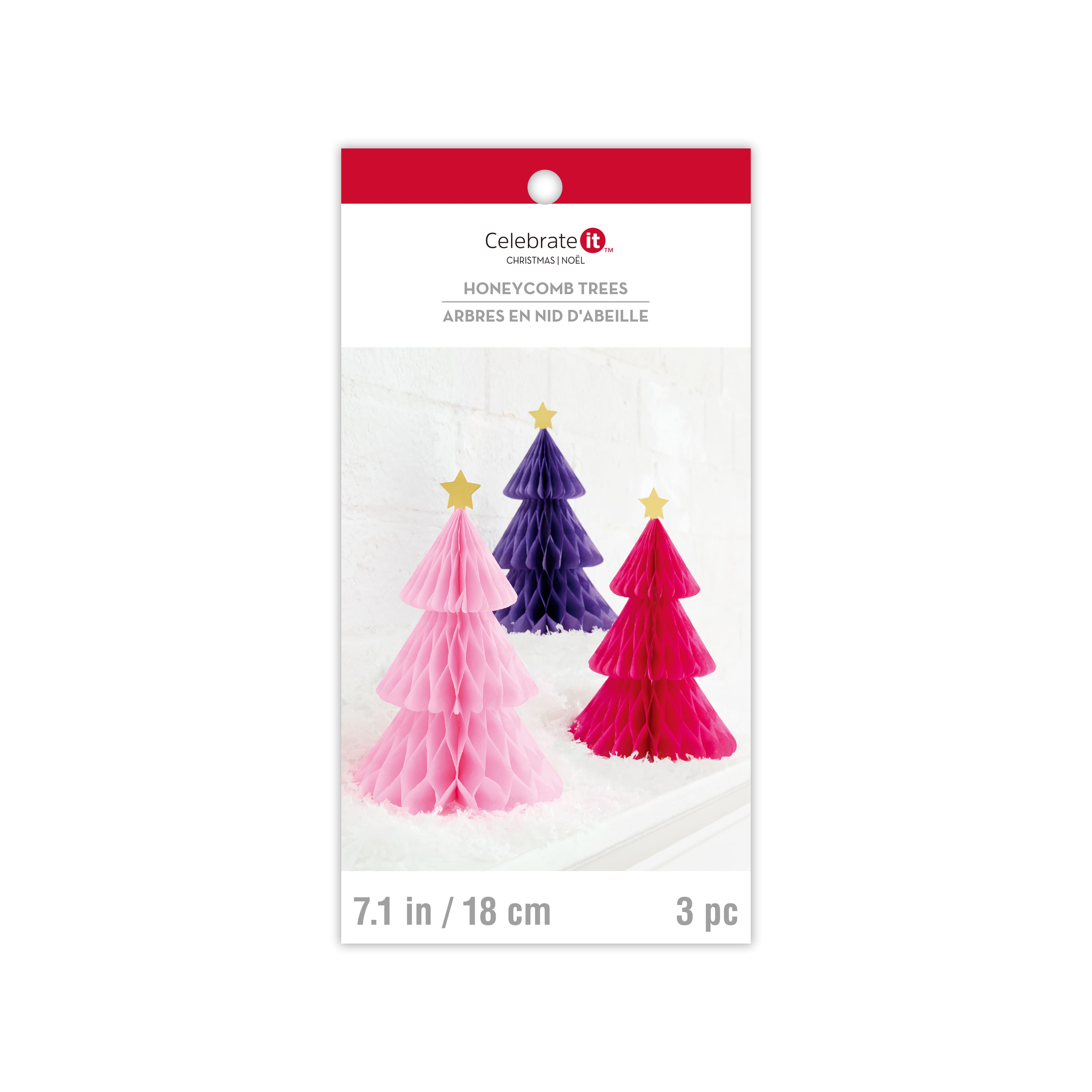 Pink &#x26; Purple Honeycomb Tree Kit by Celebrate It&#x2122;