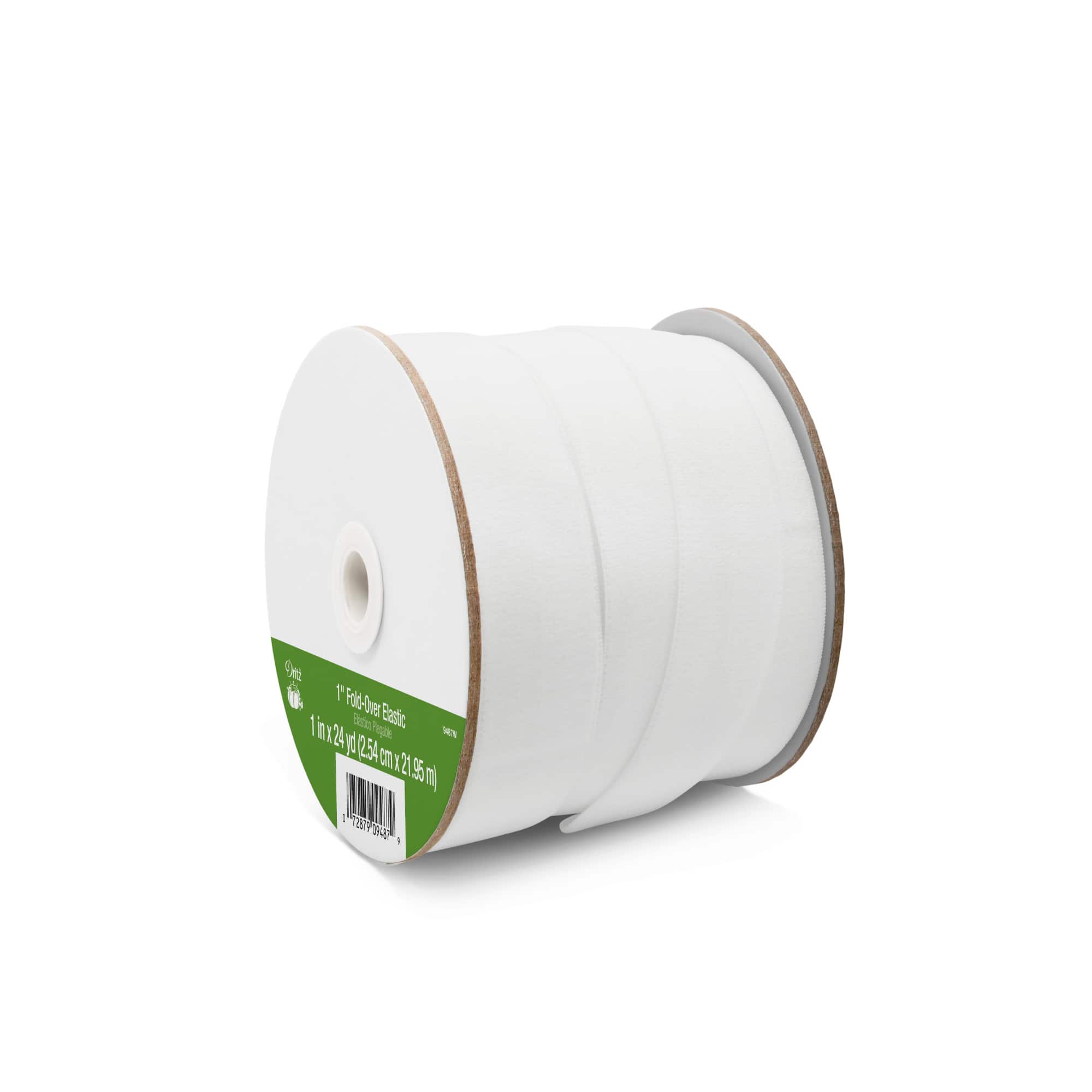 Dritz® 1" White Fold-Over Elastic
