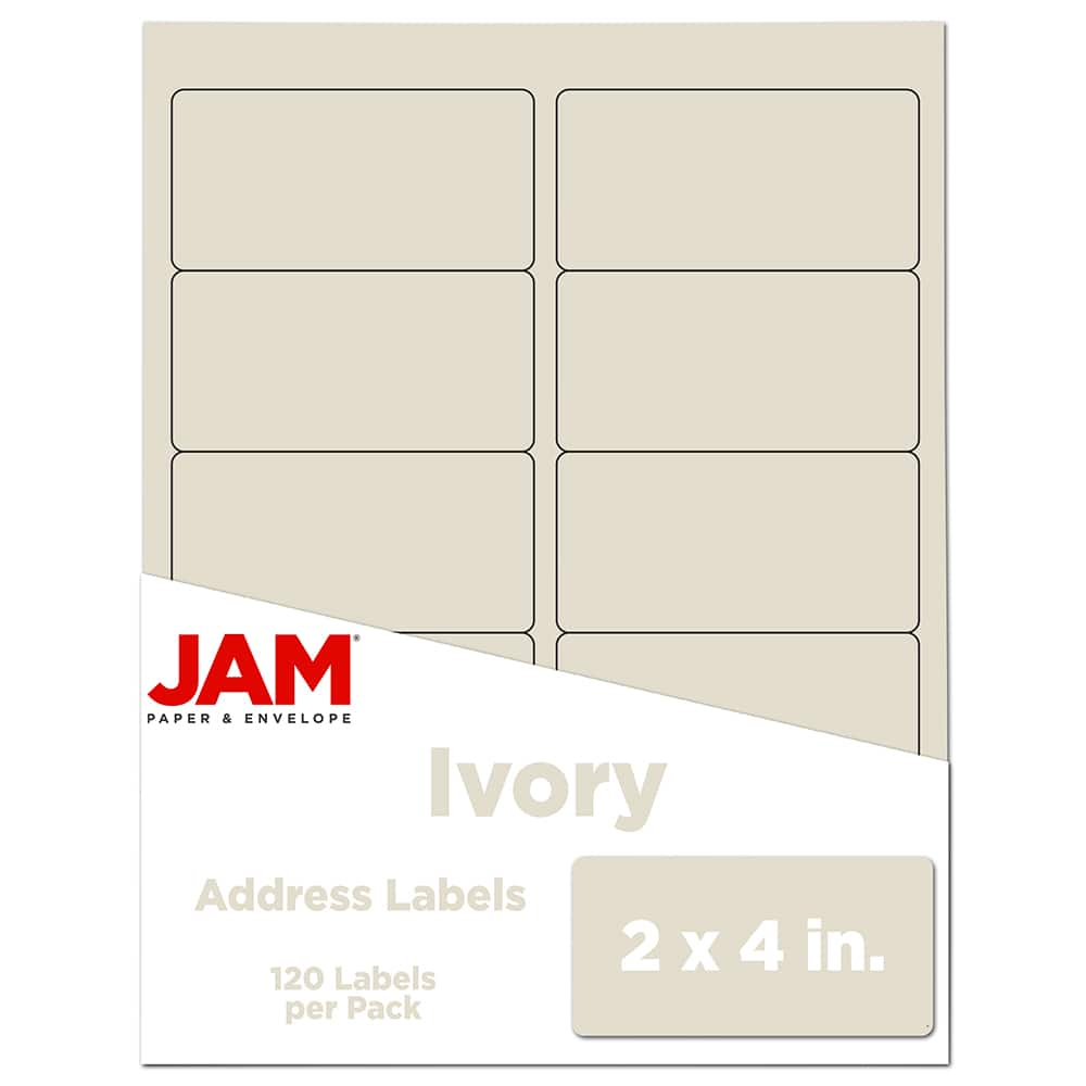 JAM Paper Standard Address Labels, 120ct.