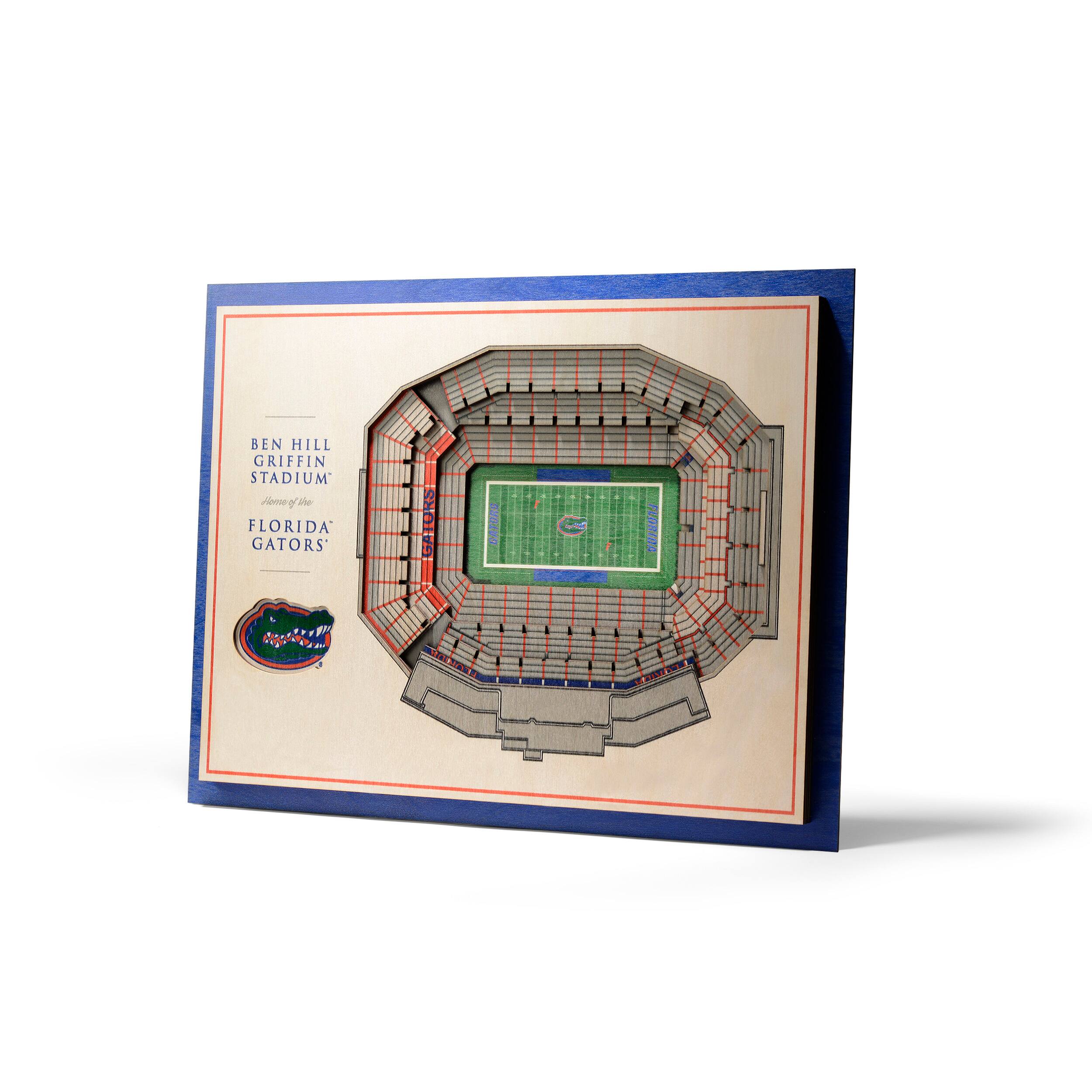 NCAA 5-Layer StadiumView Wall Art