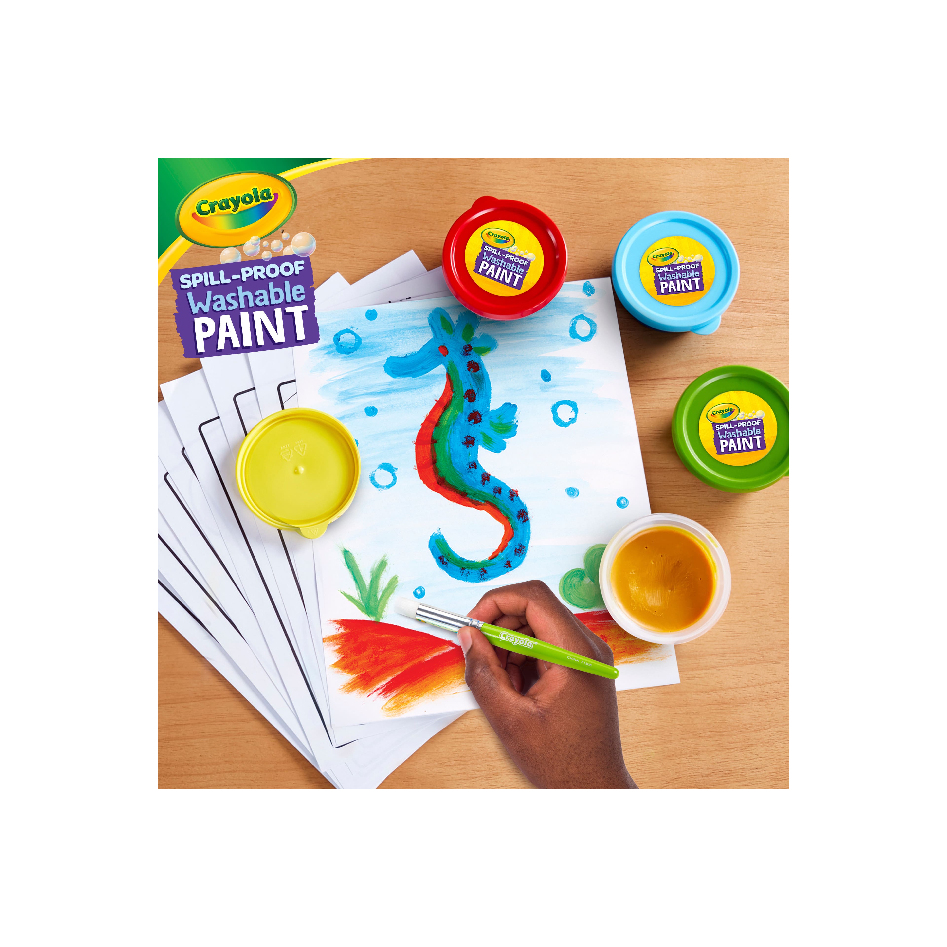 Crayola&#xAE; Spill-Proof Washable Paint Set