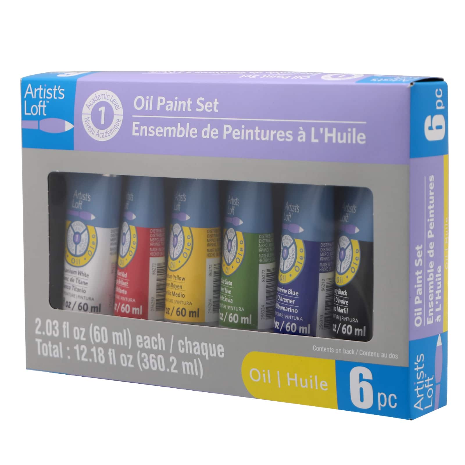  MICHAELS - Paquete económico de pintura al óleo de 24 colores  por Artist's Loft™ Necessities™