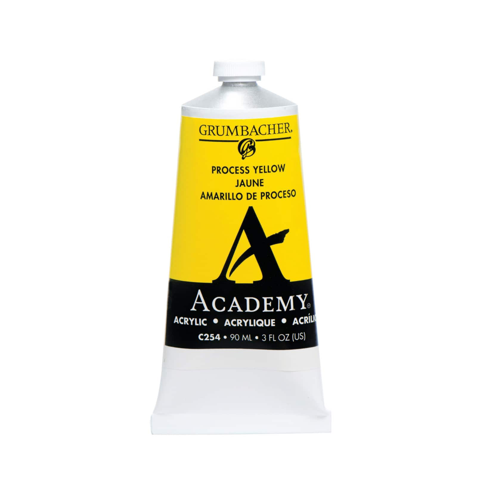 Grumbacher Academy Acrylic 90 ml Tube - Process Magenta