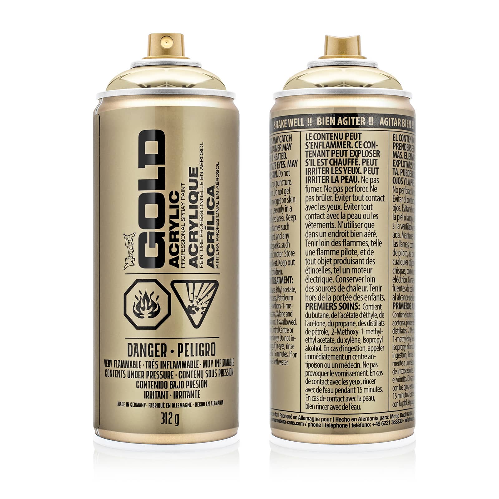 Montana™ Gold Acrylic Professional Spray Paint