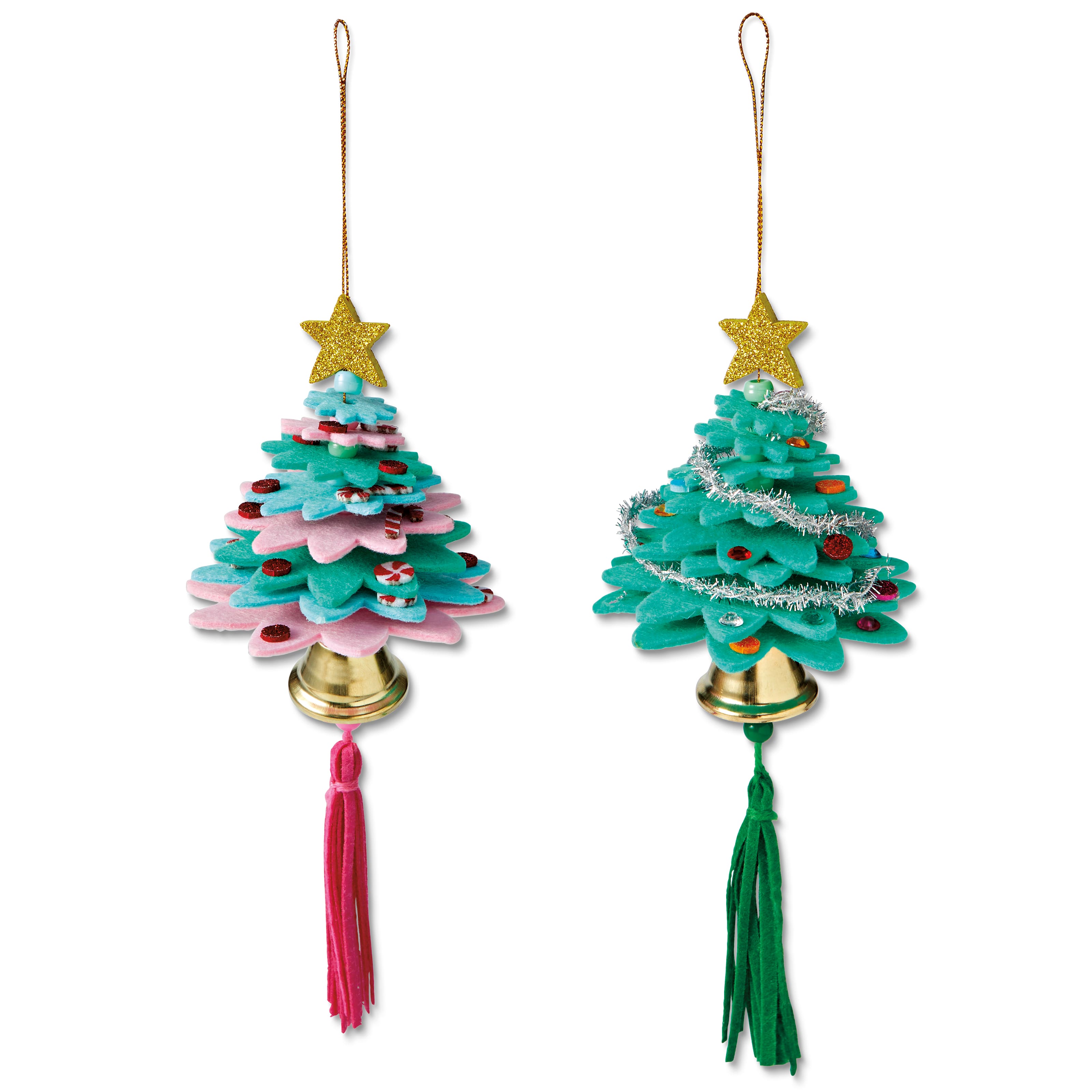 Christmas Tree Bell Ornament Kit by Creatology&#x2122;