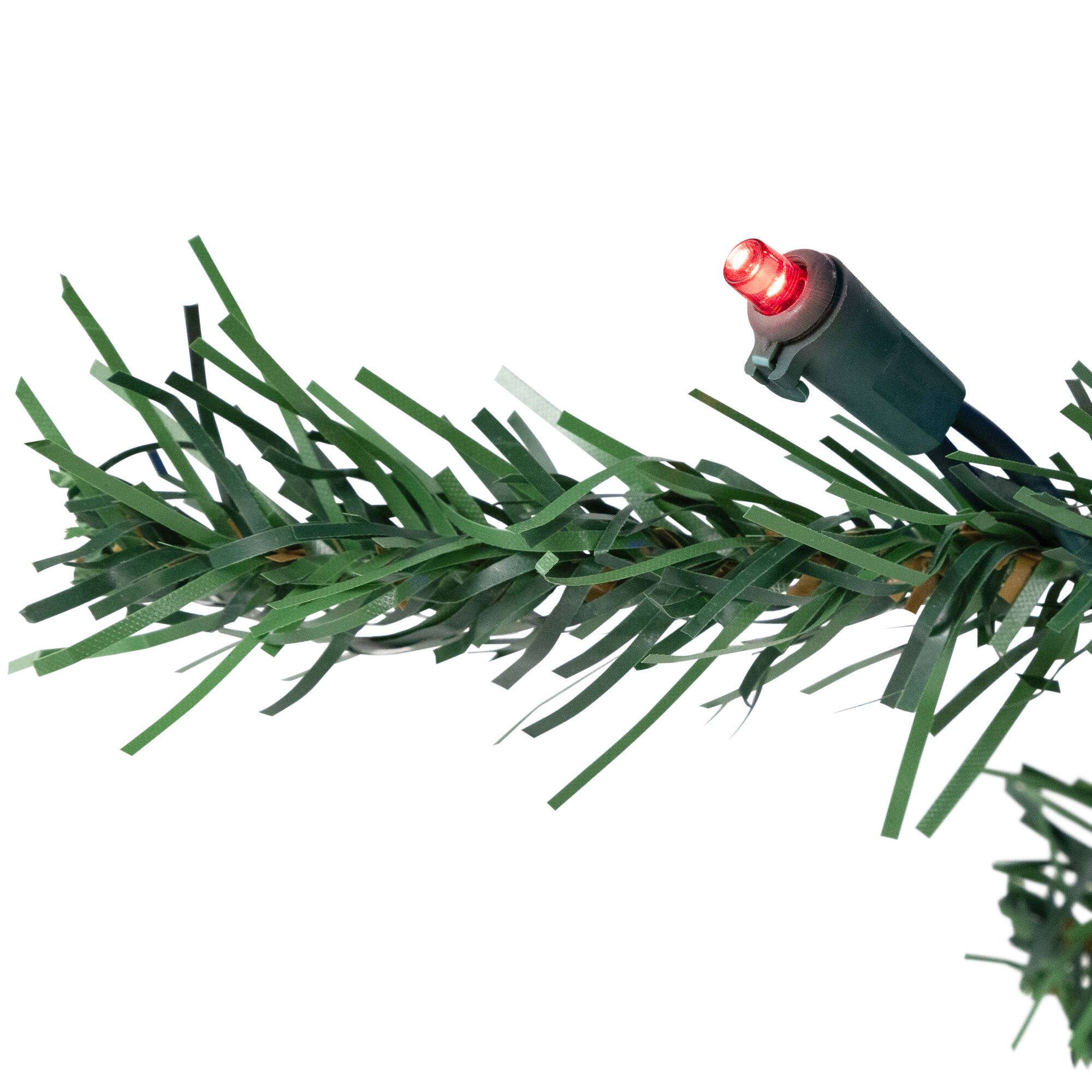 3ft. Pre-Lit Medium Mixed Classic Pine Artificial Christmas Tree, Multicolor LED Lights