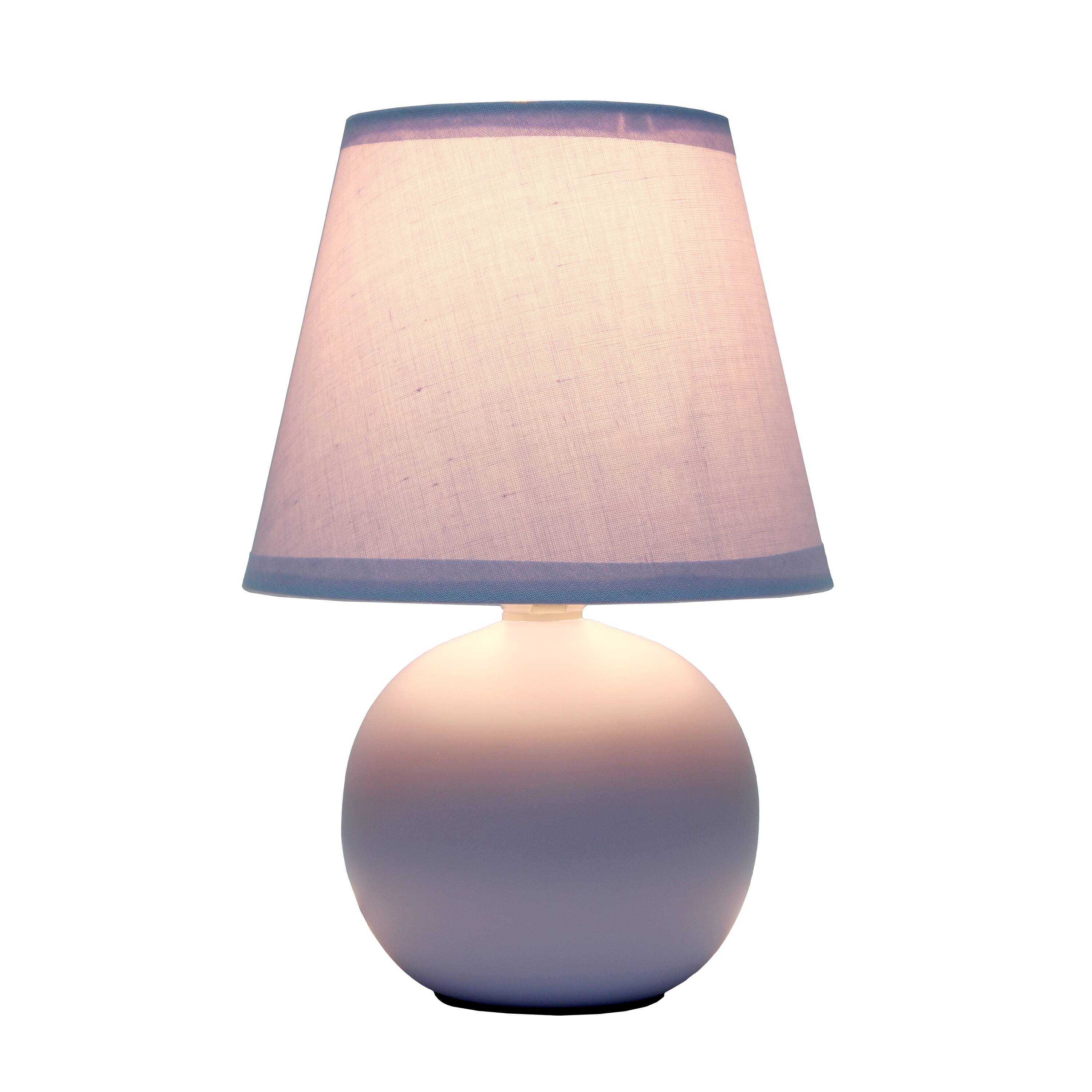 Creekwood Home Nauru 8.5&#x22; Ceramic Orb Base Table Lamp