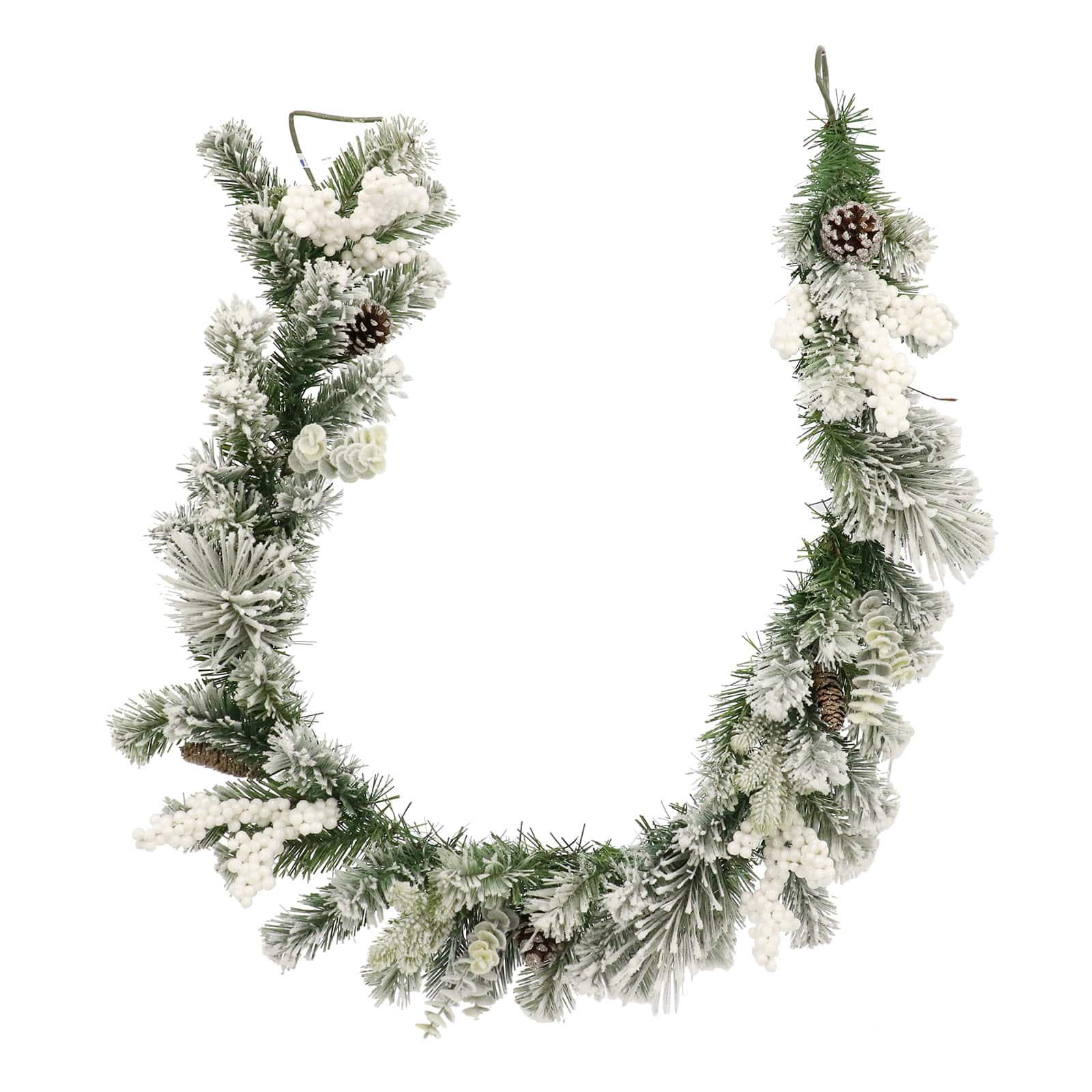 6ft. Snowy White Berry &#x26; Pine Garland by Ashland&#xAE;