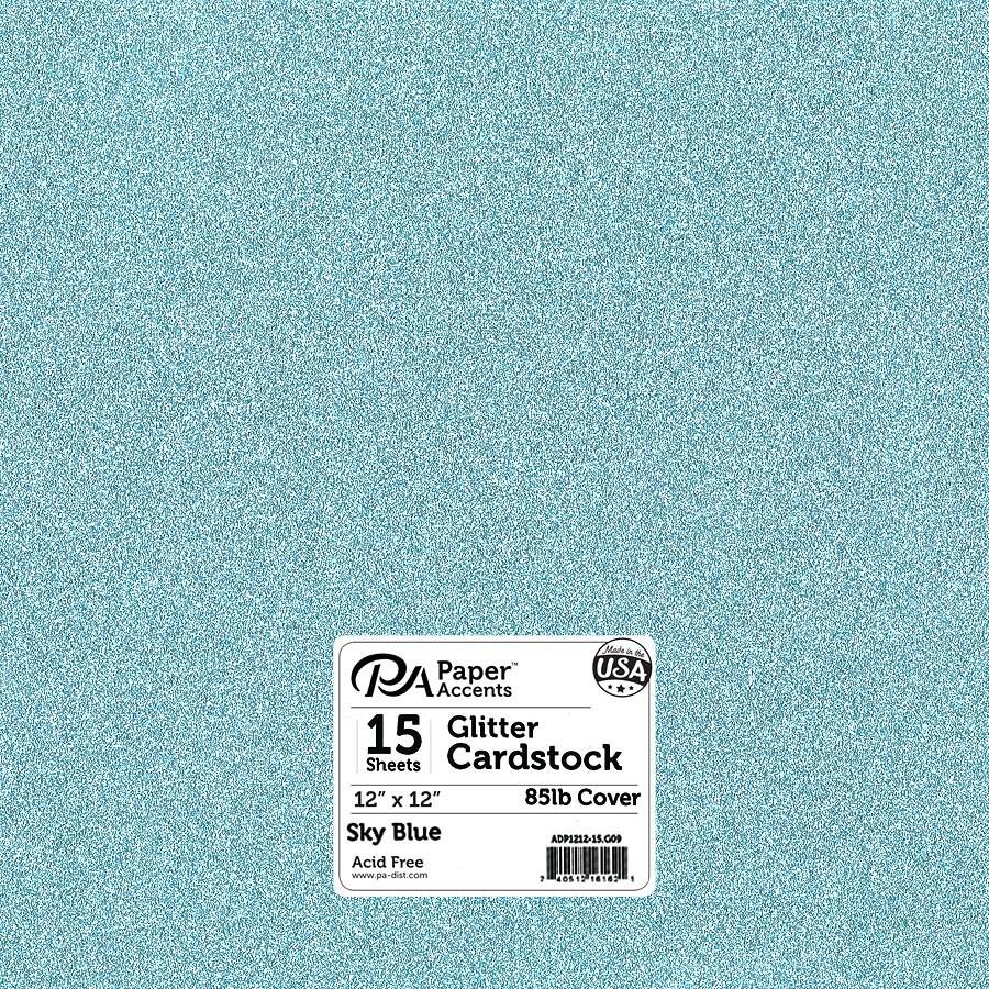 Paper Accents Glitter Cardstock 12x 12 85lb 15pc Dark Copper