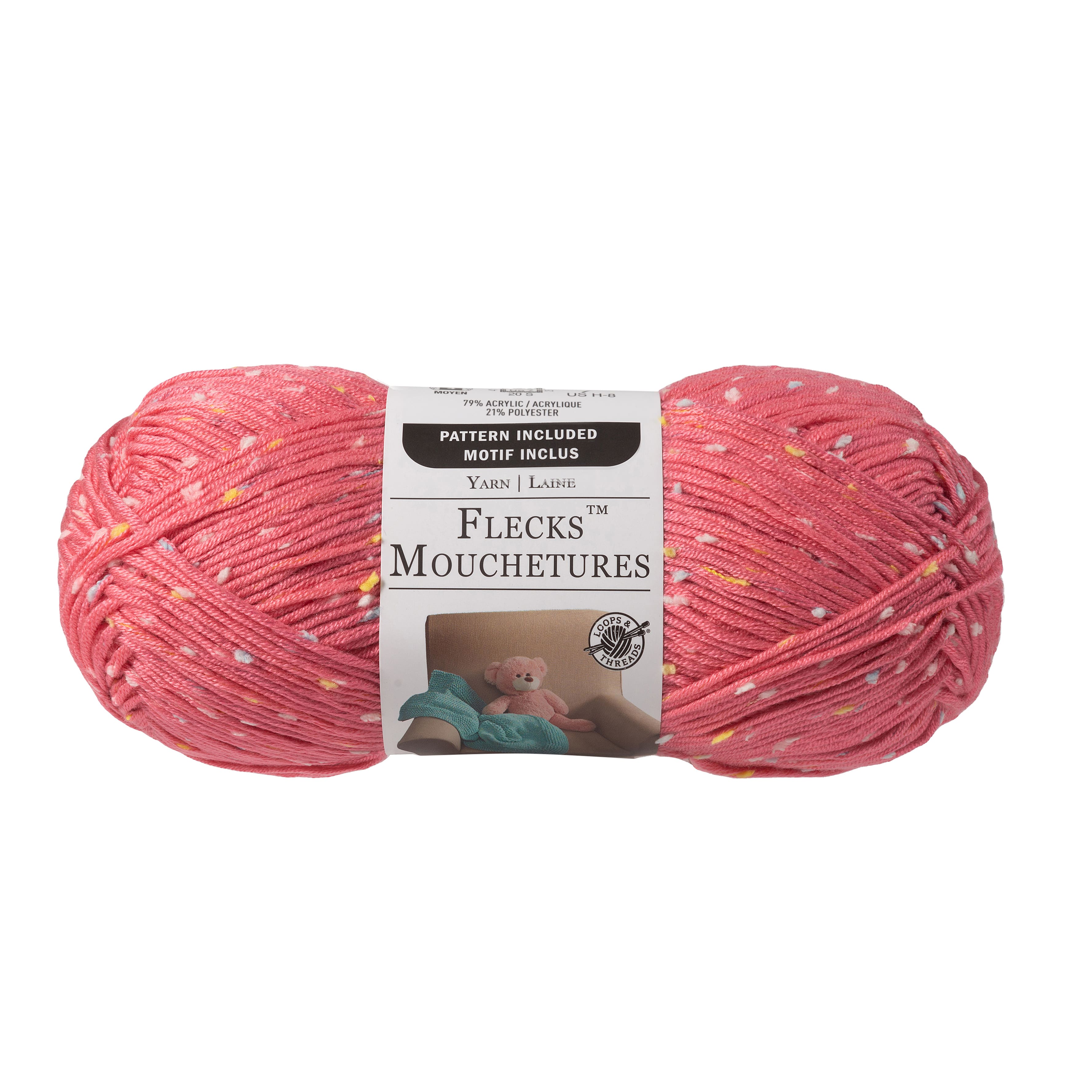 18 Pack: Flecks™ Yarn by Loops & Threads®
