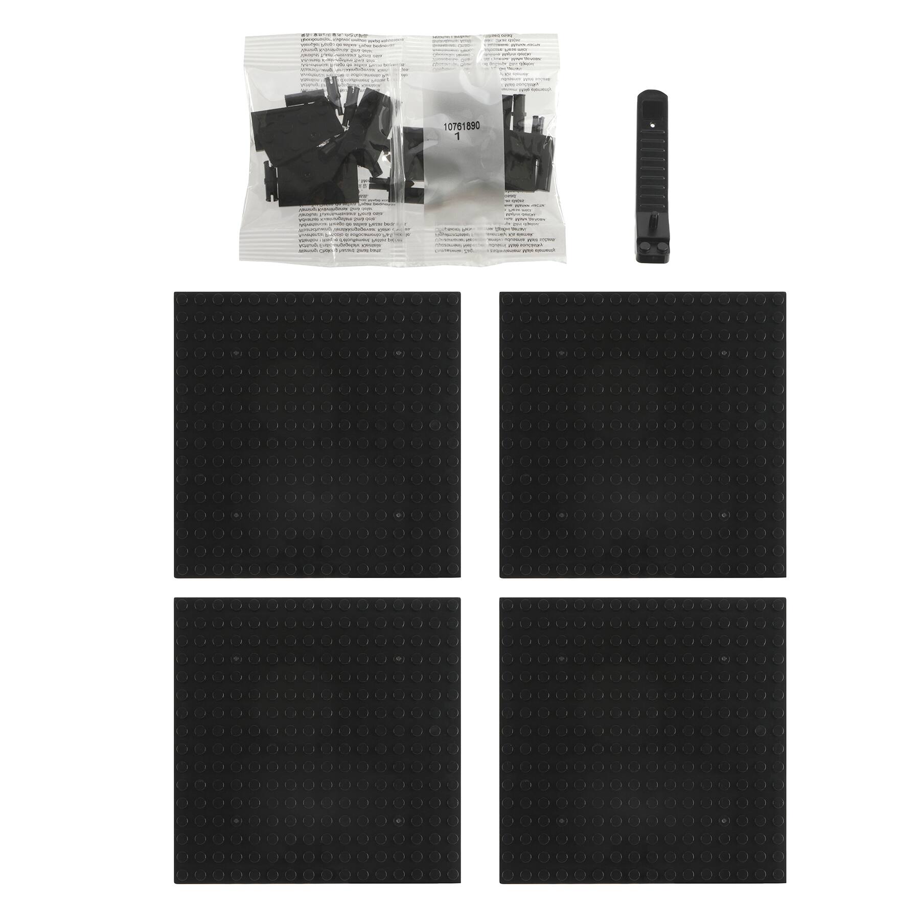 10&#x22; x 10&#x22; Gummy Bear Pixelated Brick Art Kit by Make Market&#xAE;