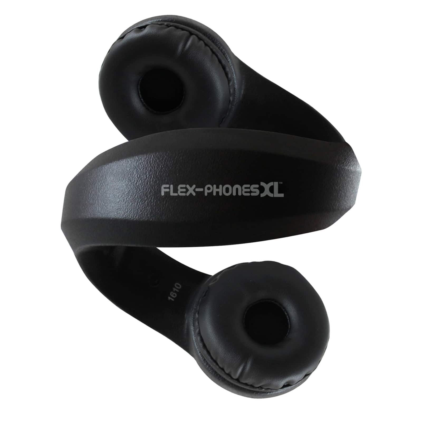 HamiltonBuhl&#xAE; Flex-PhonesXL&#x2122; Black Indestructible Headphones For Teens