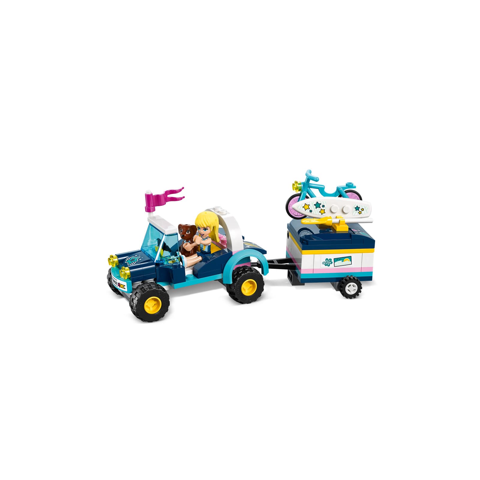 lego friends stephanie's buggy and trailer