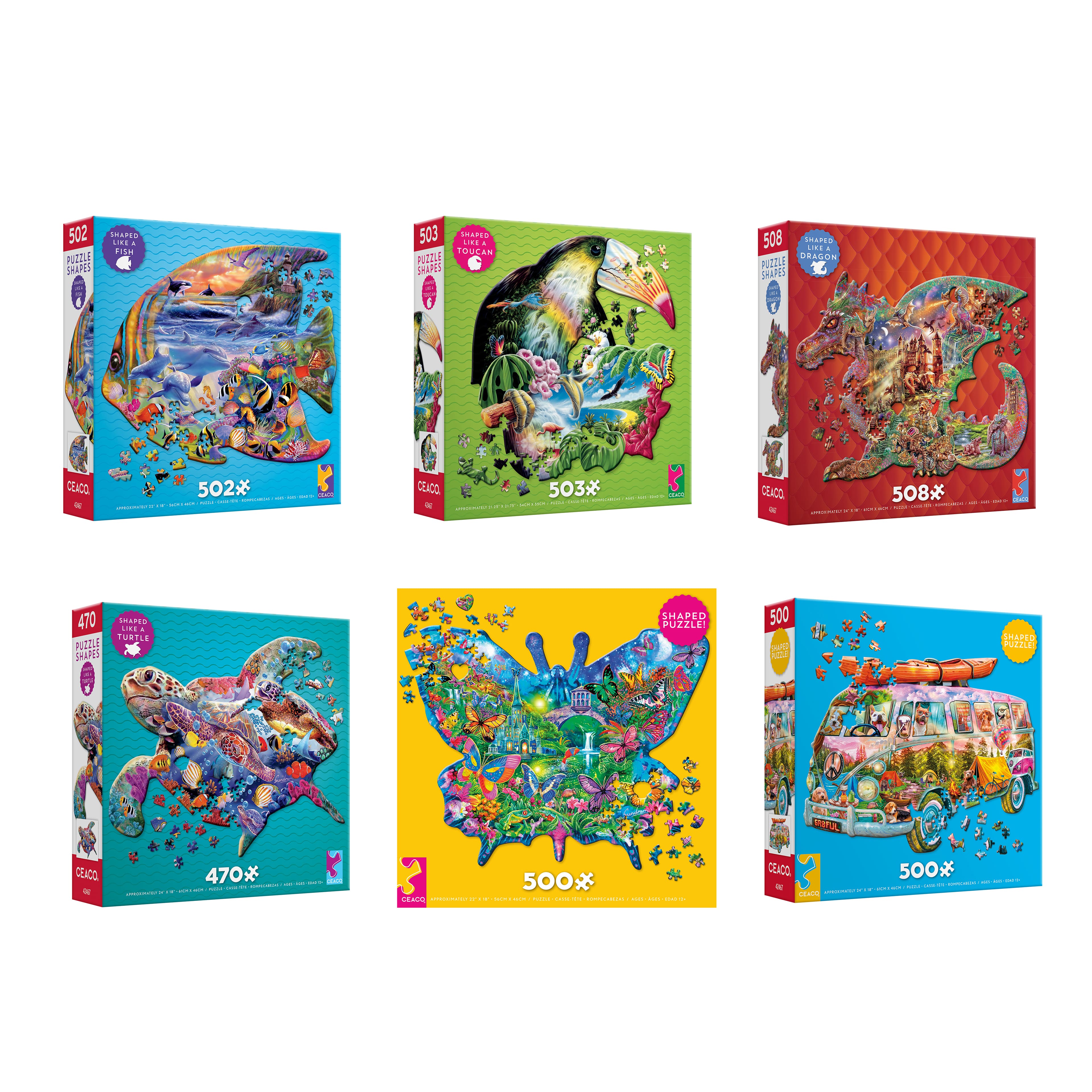 Assorted Ceaco® Shaped Puzzle