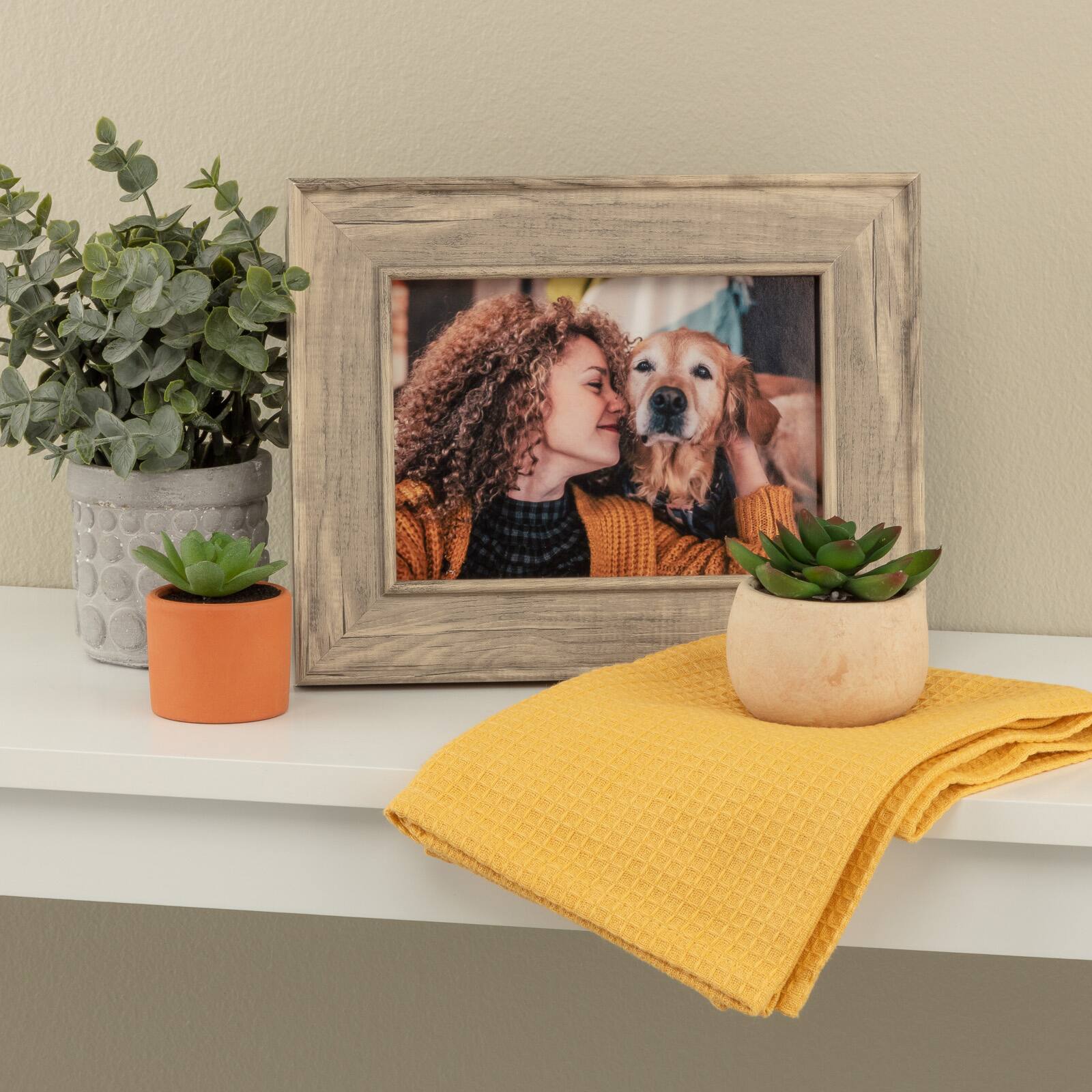 Expressions&#x2122; Light Gray Wood Grain Frame by Studio D&#xE9;cor&#xAE;