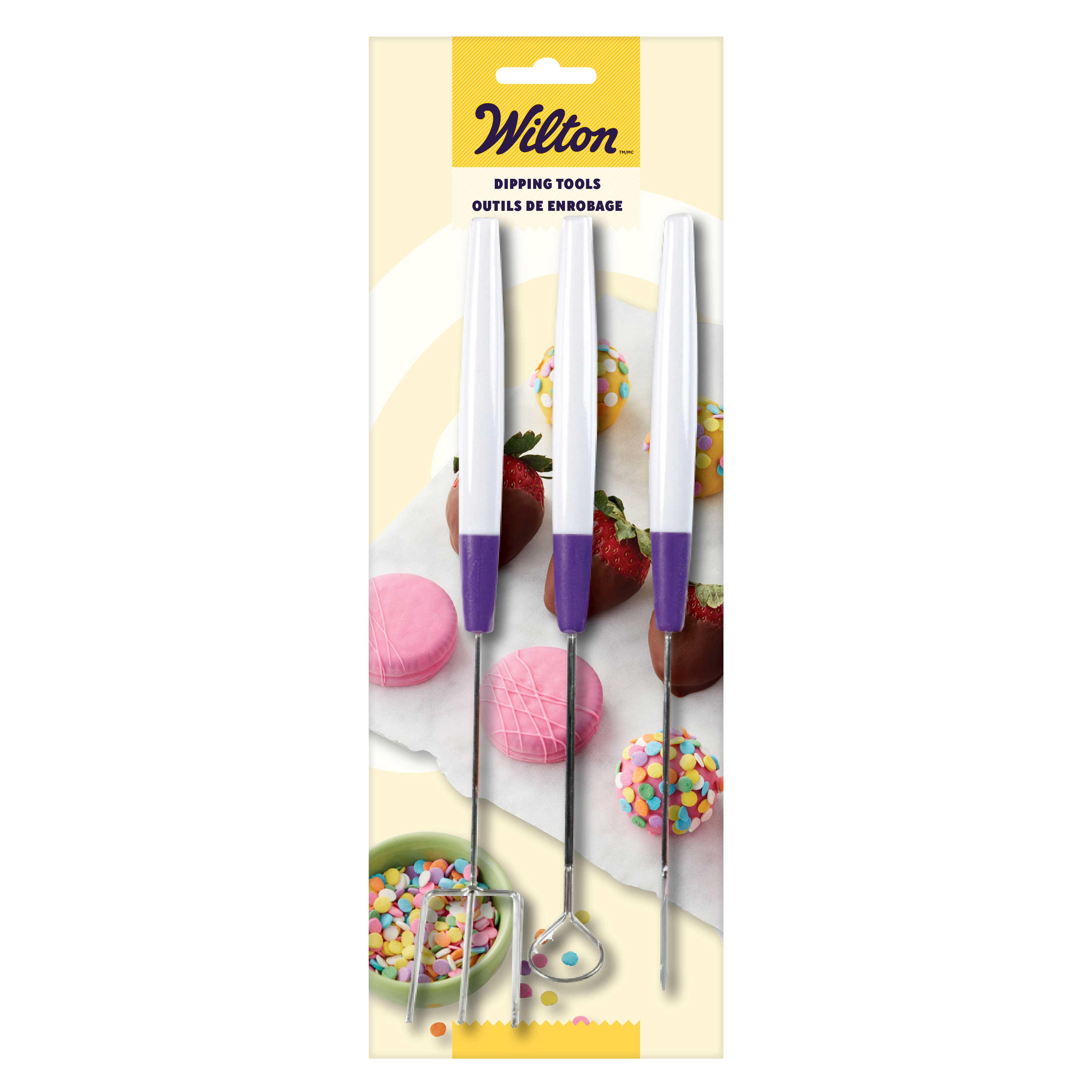 Wilton™ 3-Piece Candy Melt Dipping Tool Set