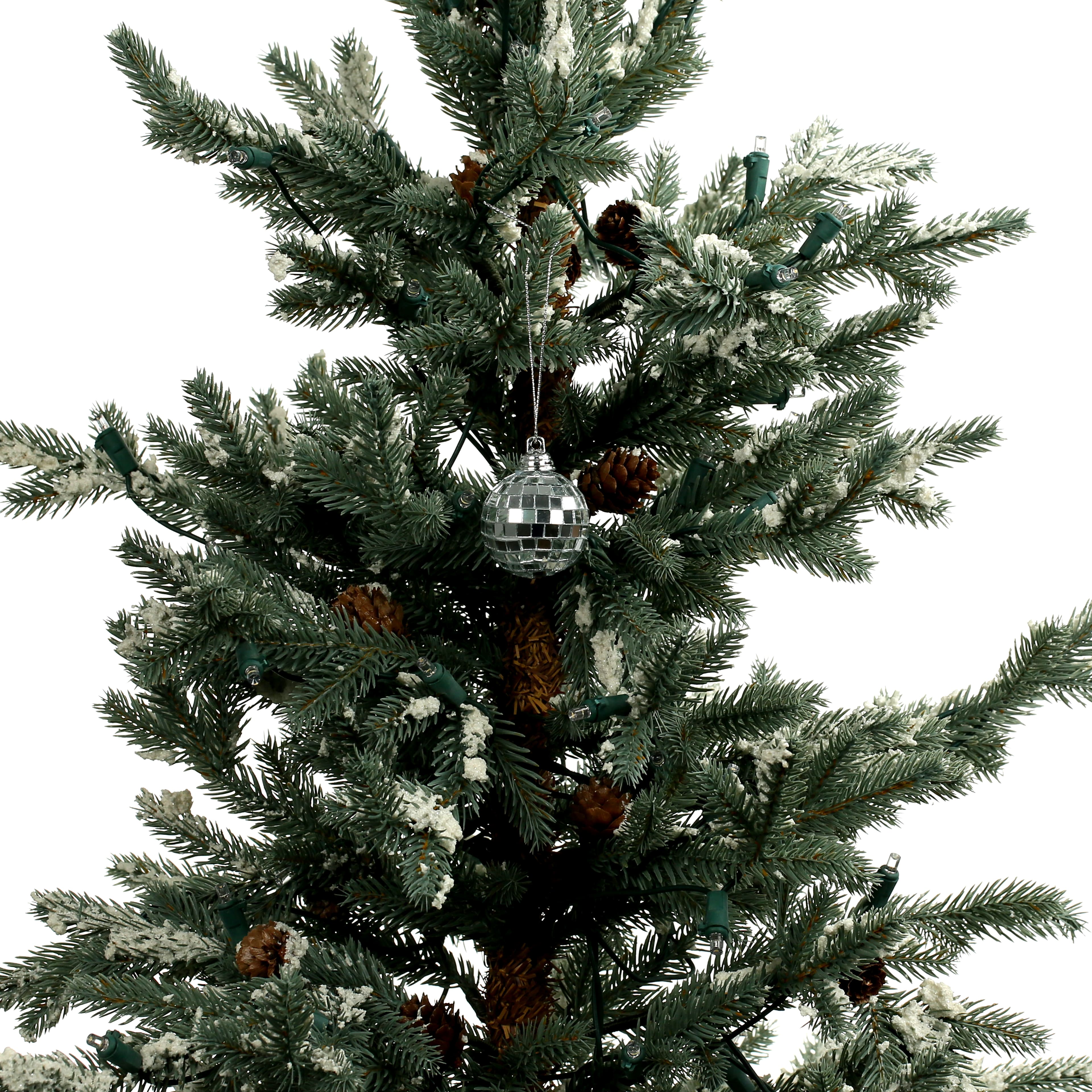 1.5" Silver Disco Ball Ornaments, 6ct. by Ashland®