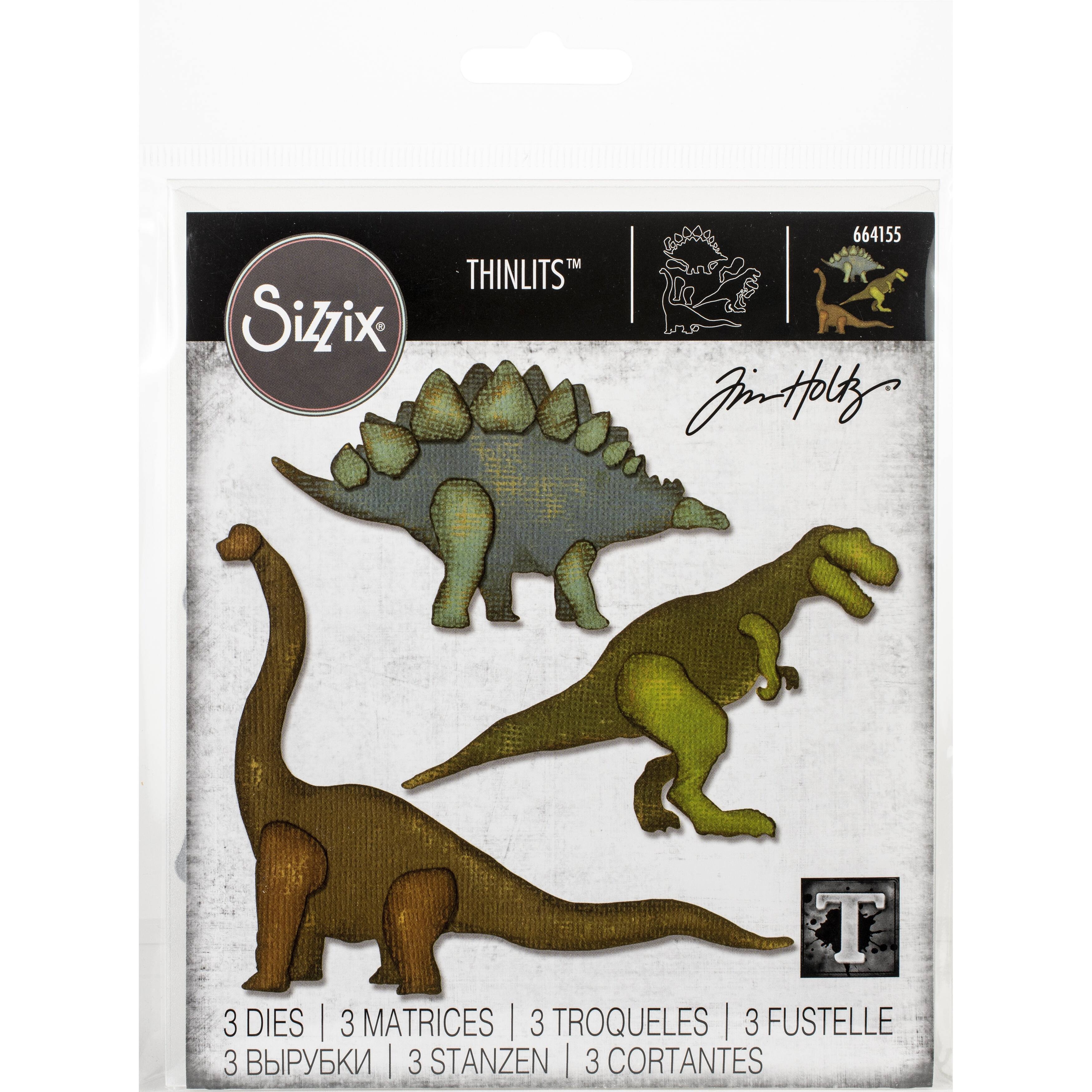 Sizzix® Thinlits™ Prehistoric Die Set By Tim Holtz | Dies | Michaels