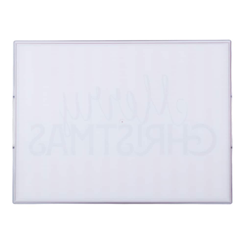 13.75&#x22; Pink Merry Christmas Tray by Ashland&#xAE;