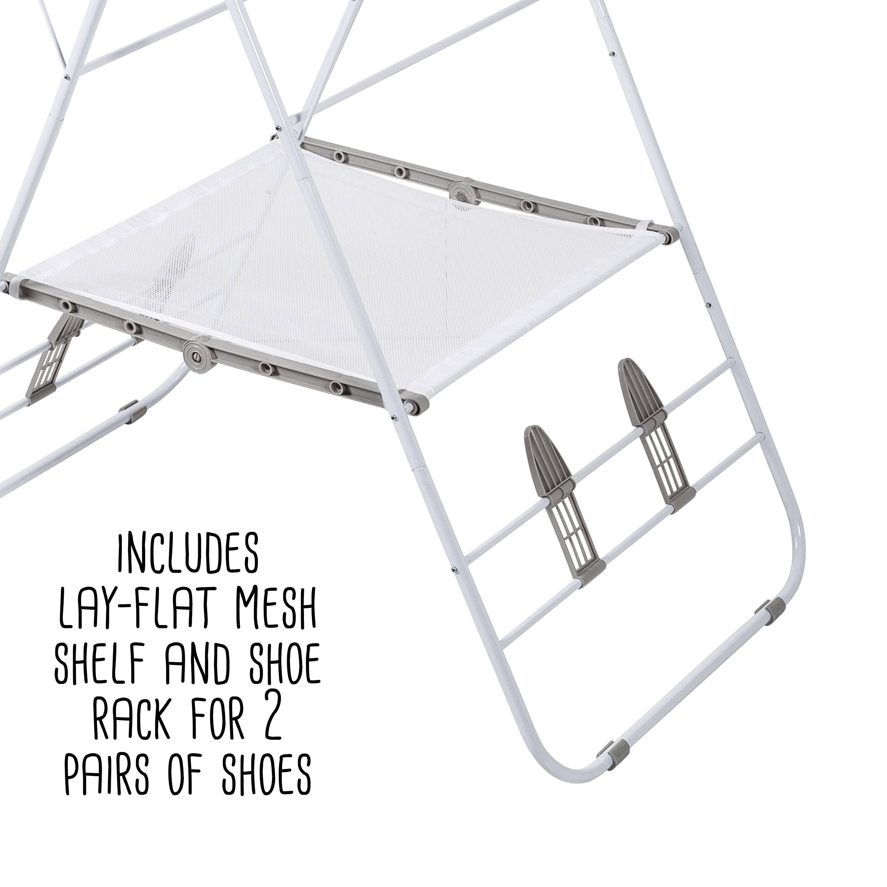 Honey Can Do Large Expandable & Collapsible Gullwing Clothes Drying Rack