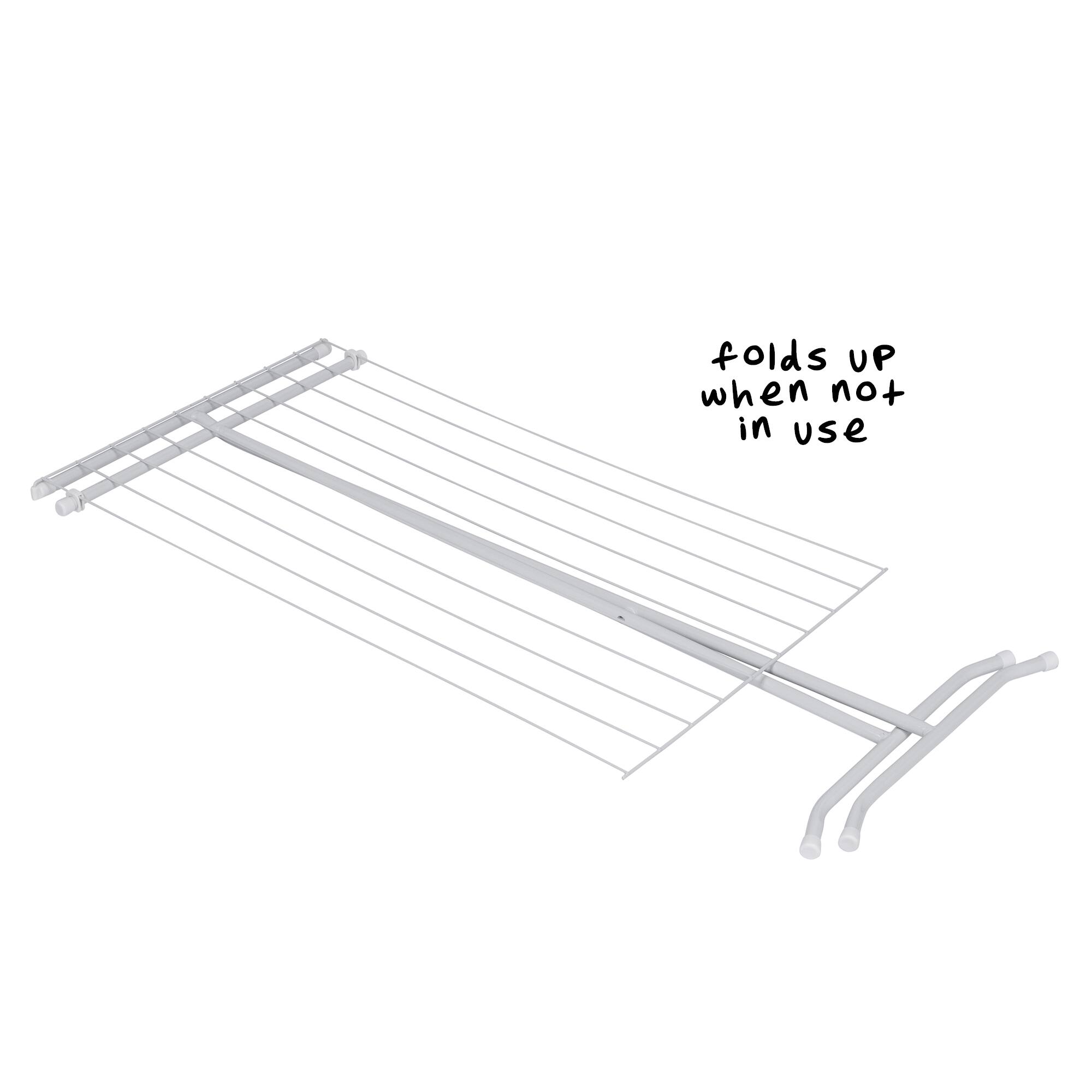 Honey Can Do Metal X-Frame Collapsible Clothes Drying Rack