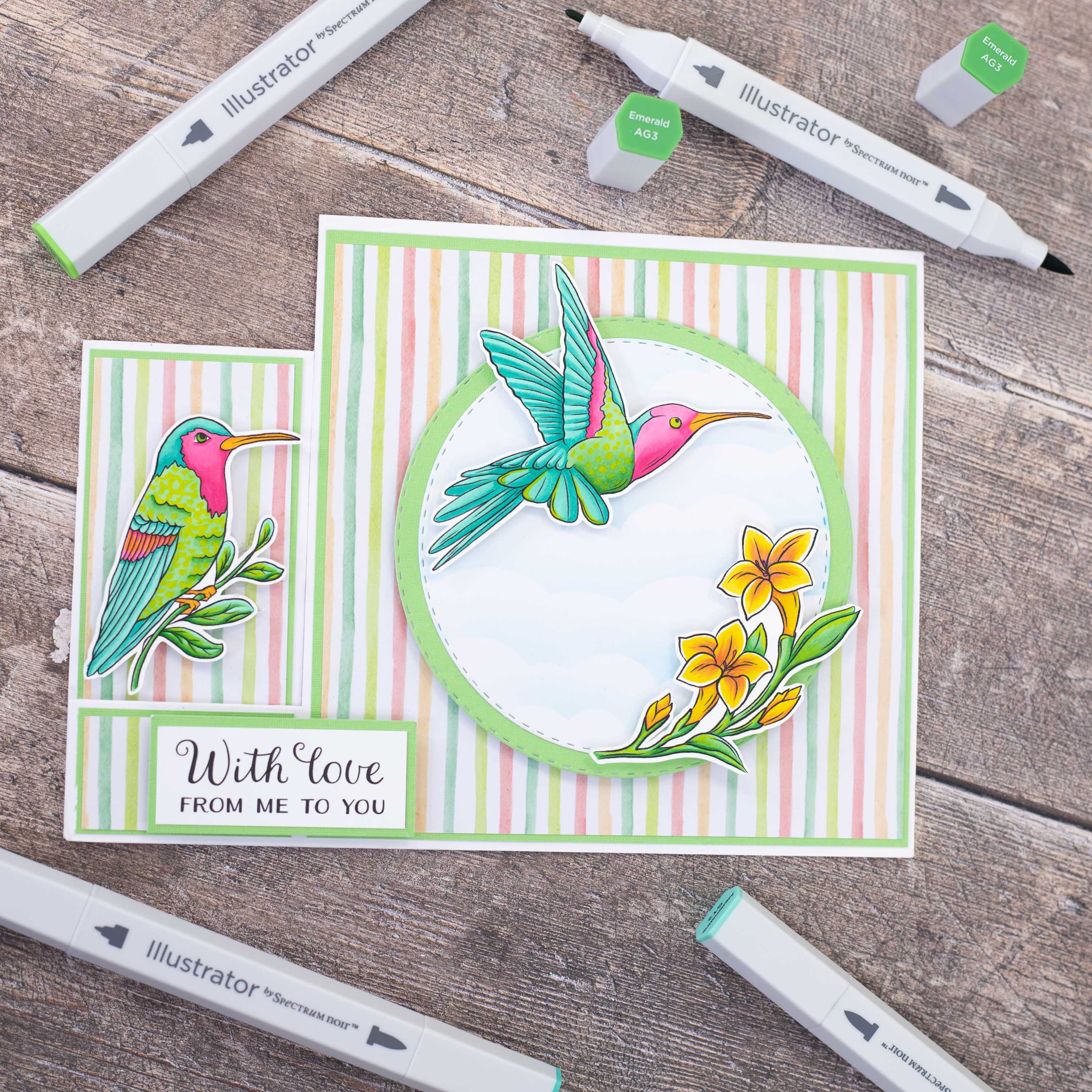 Spectrum Noir™ Illustrator Verdant Dual-Tip Brush Markers