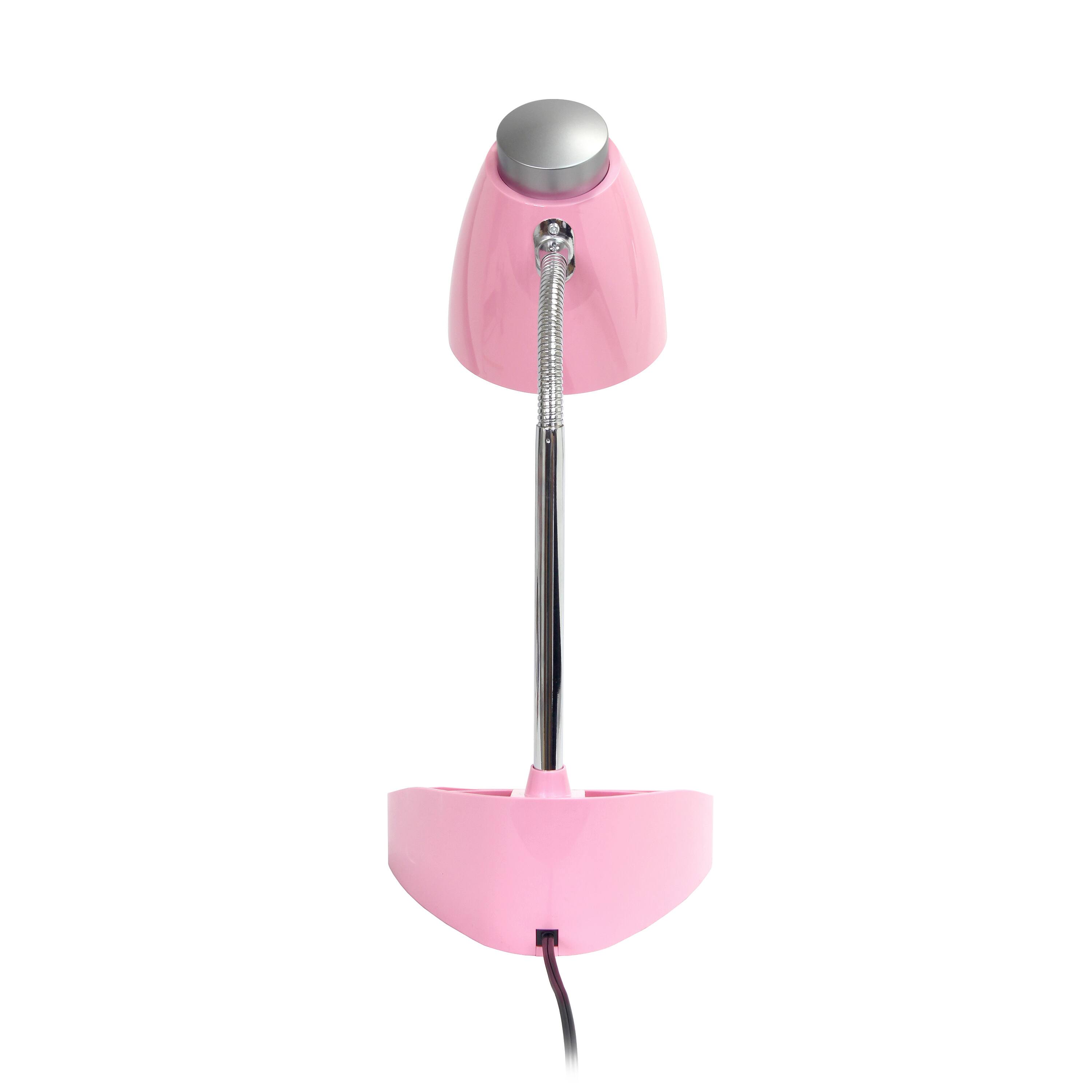 LimeLights 18.5&#x22; Gooseneck Organizer Desk Lamp with Tablet Stand