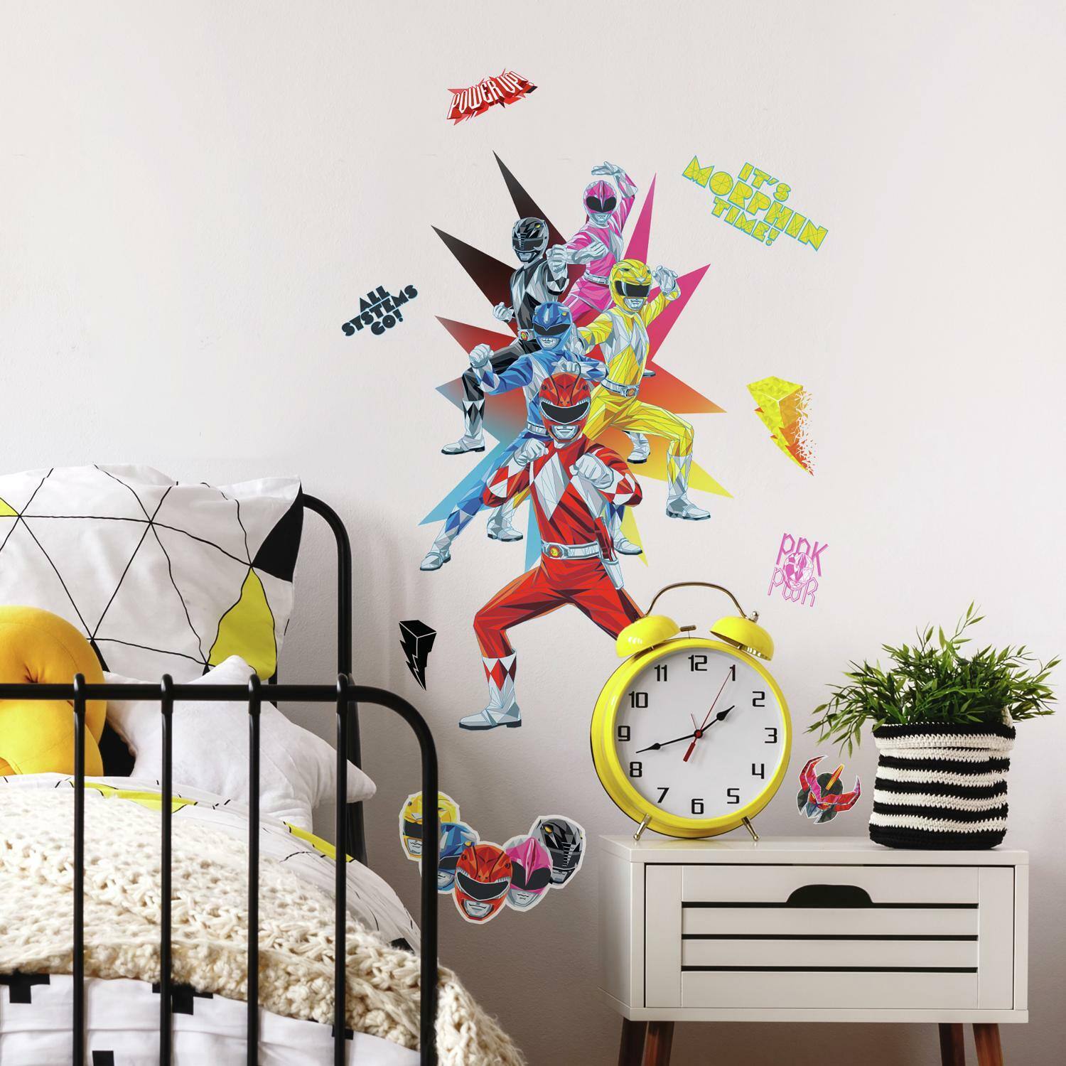 RoomMates Power Rangers Peel & Stick Giant Wall Decals | Michaels