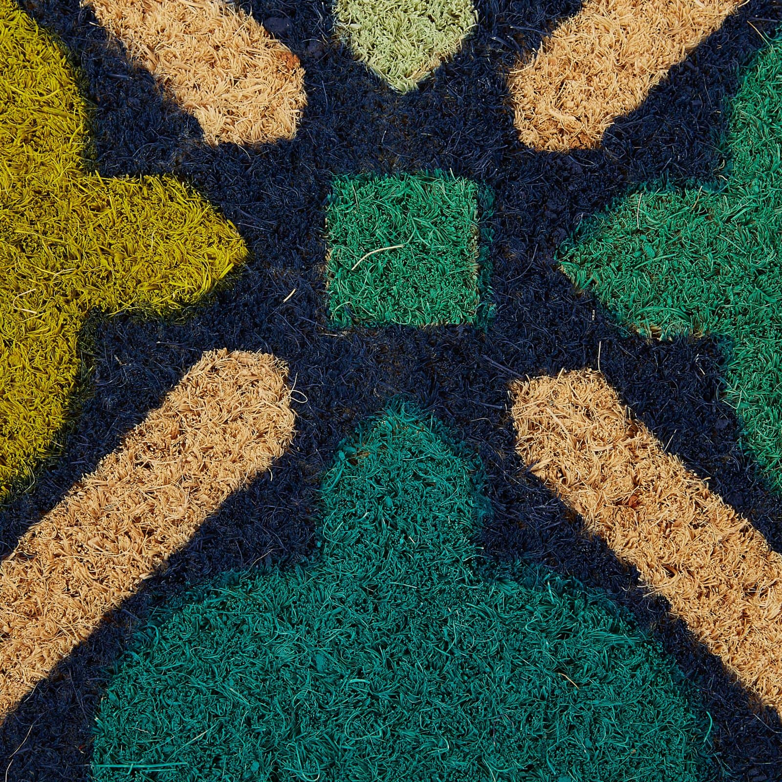 DII&#xAE; Blue Mosaic Doormat
