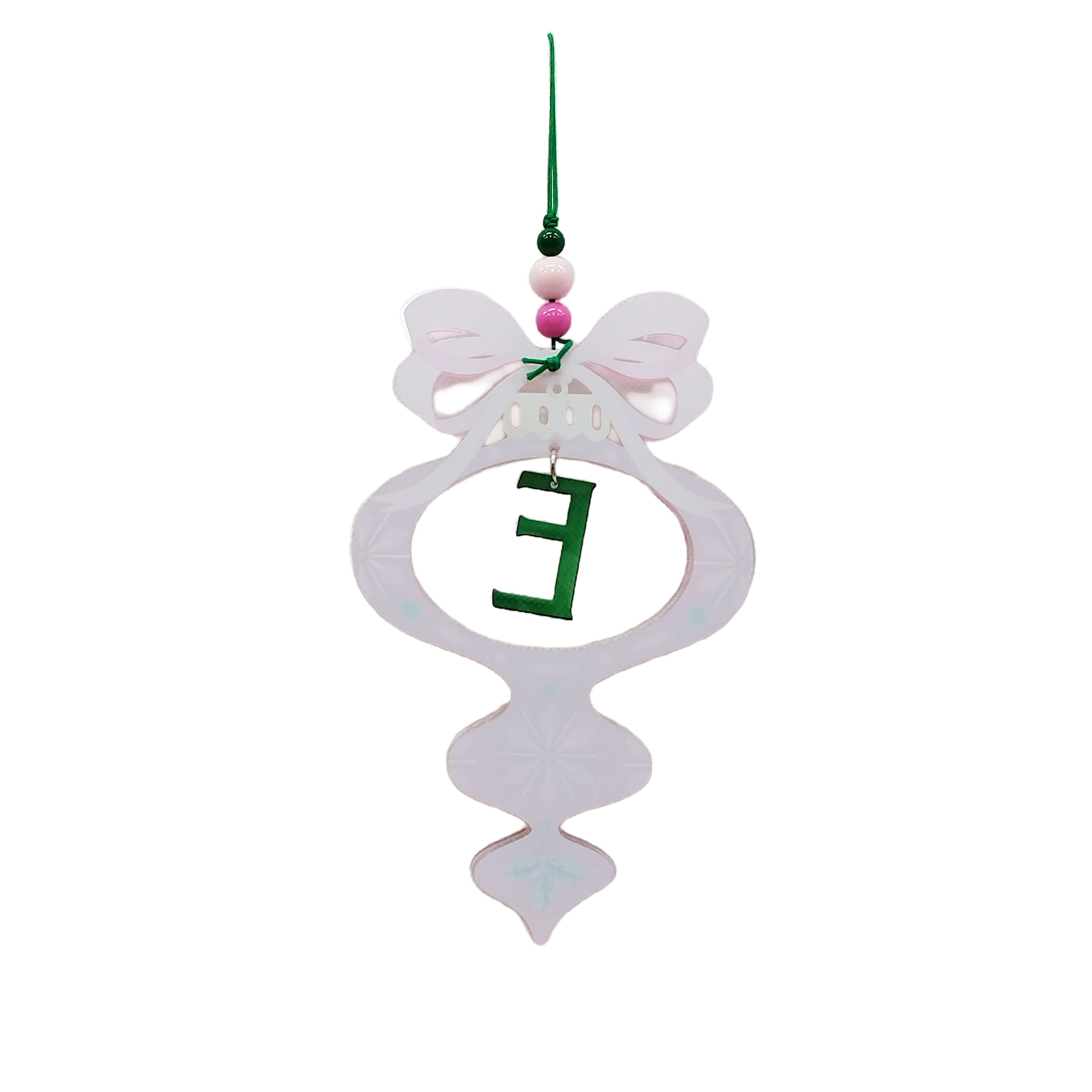 7&#x22; Monogram Ornament D&#xE9;cor by Ashland&#xAE;