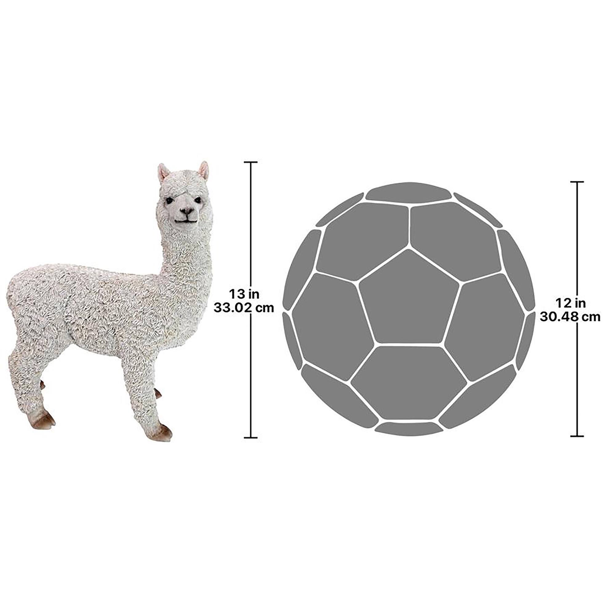 Design Toscano 13&#x22; Alpaca Garden Statue
