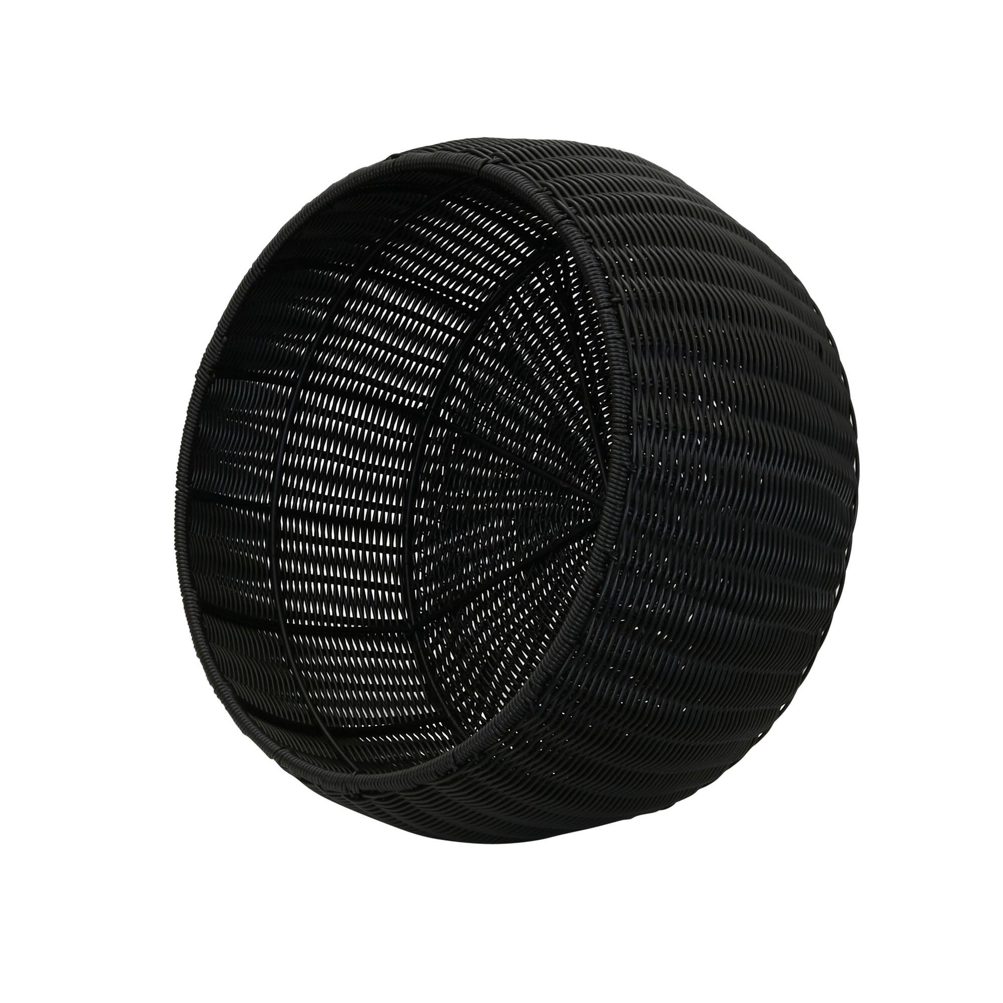 Household Essentials 9" Woven Storage Ottoman