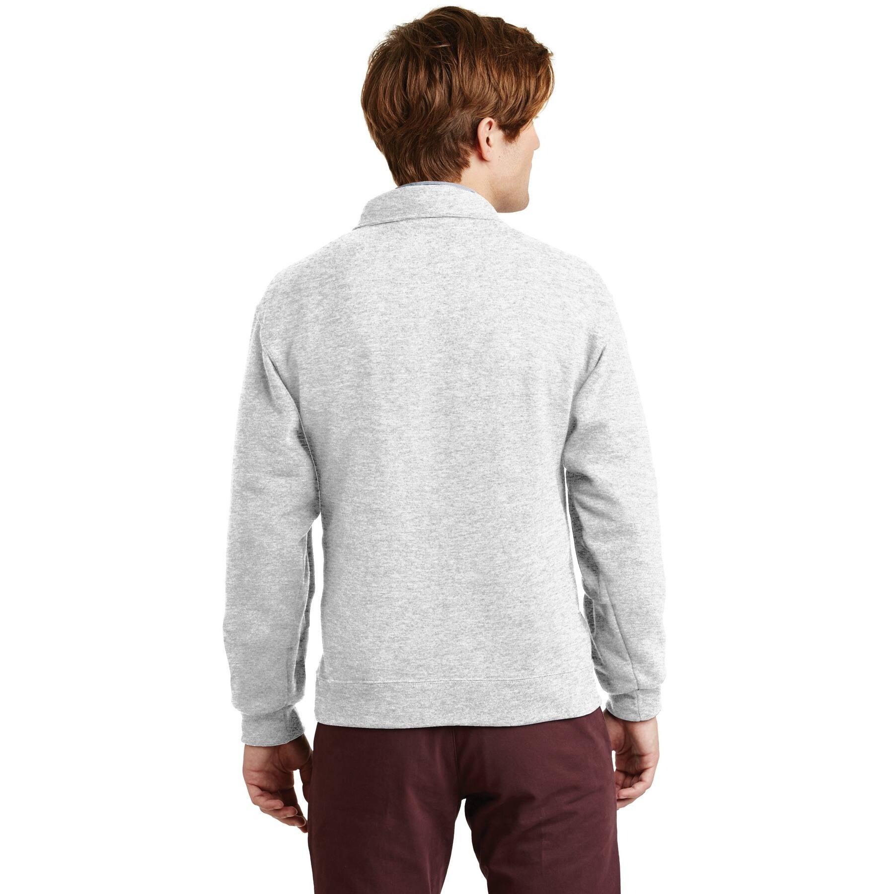 JERZEES® Super Sweats® NuBlend® 1/4 Zip Cadet Collar