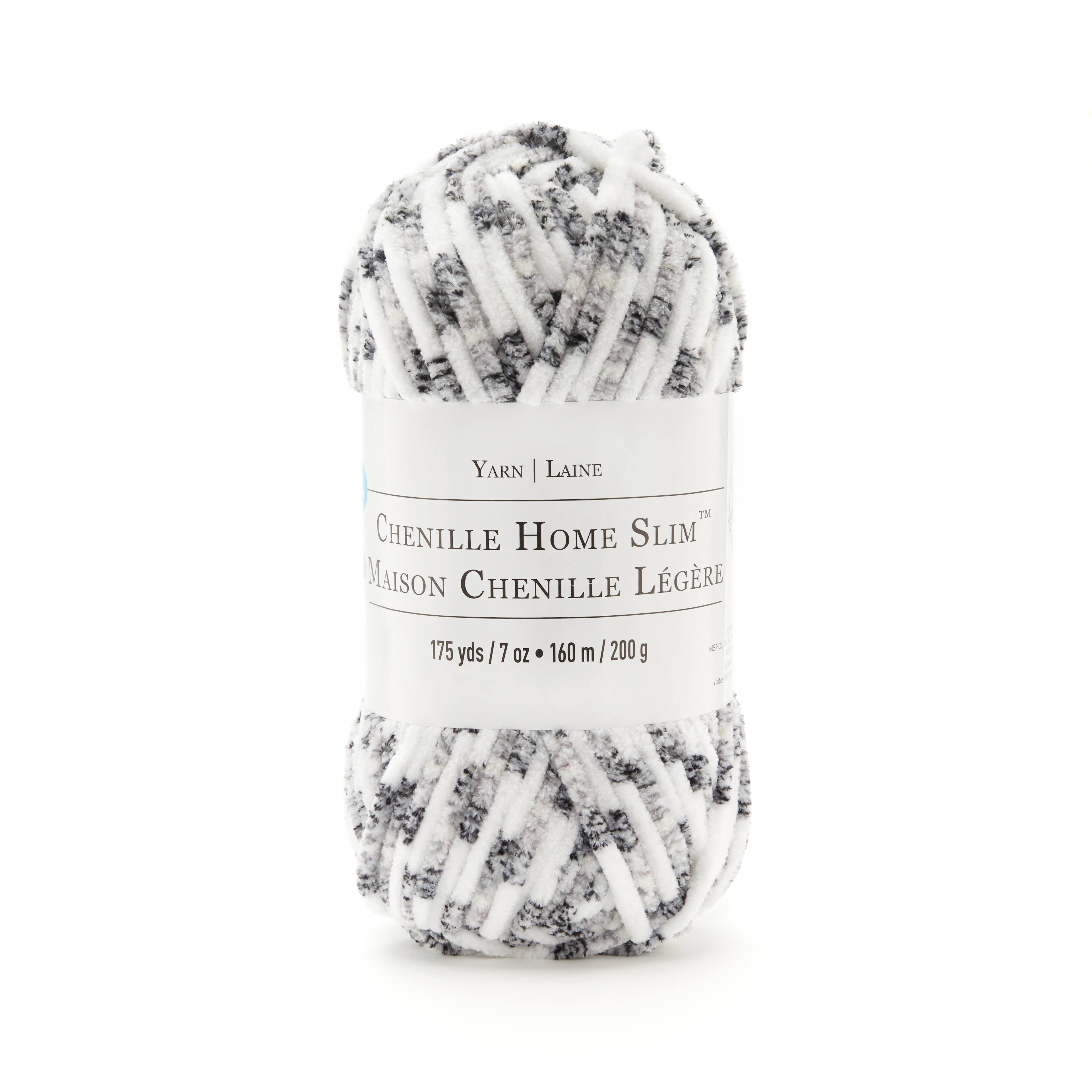 Chenille Home Slim™ Prints Yarn by Loops & Threads™ Michaels