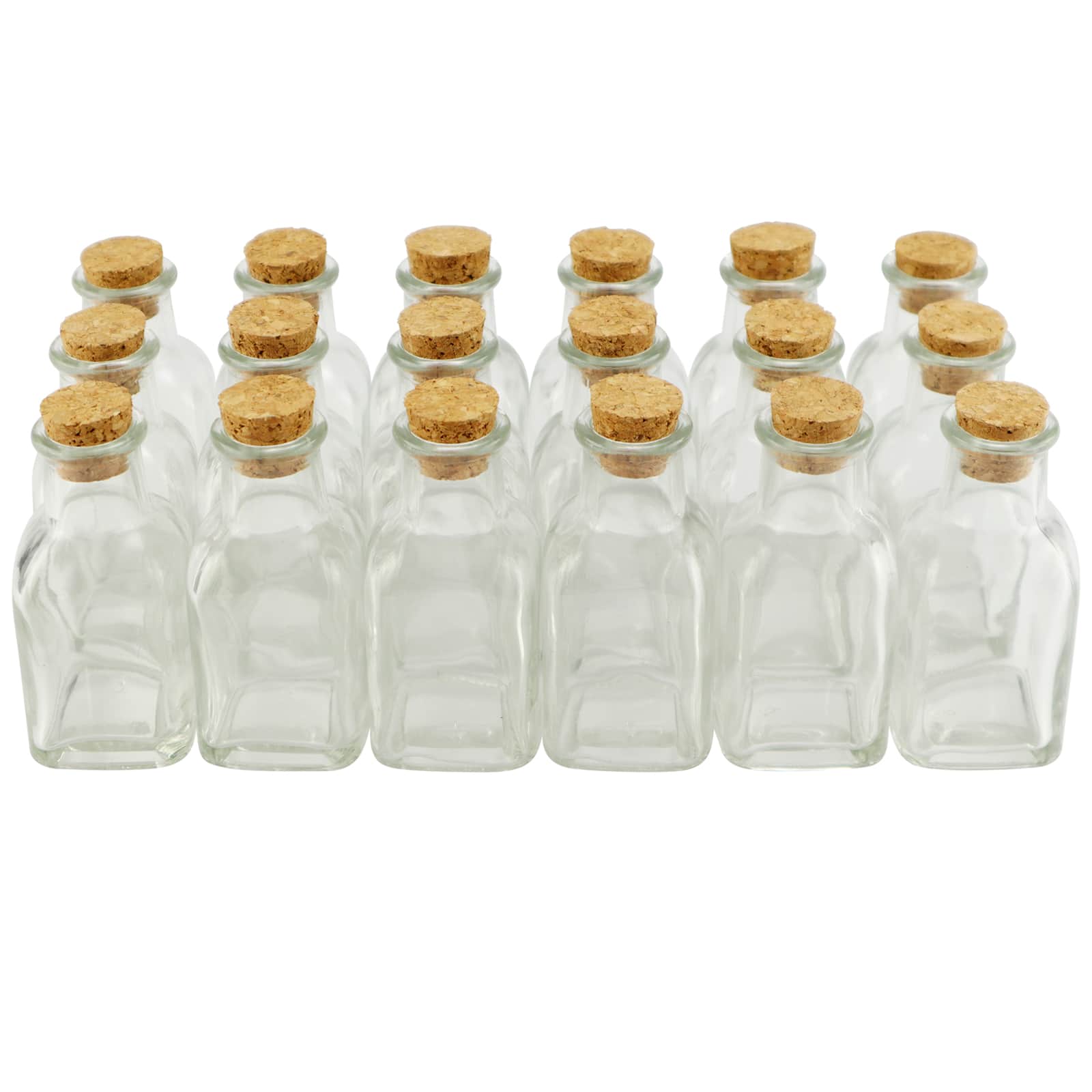 6 Packs: 18 ct. (108 total) Favor Jars with Cork Stoppers by Celebrate It®