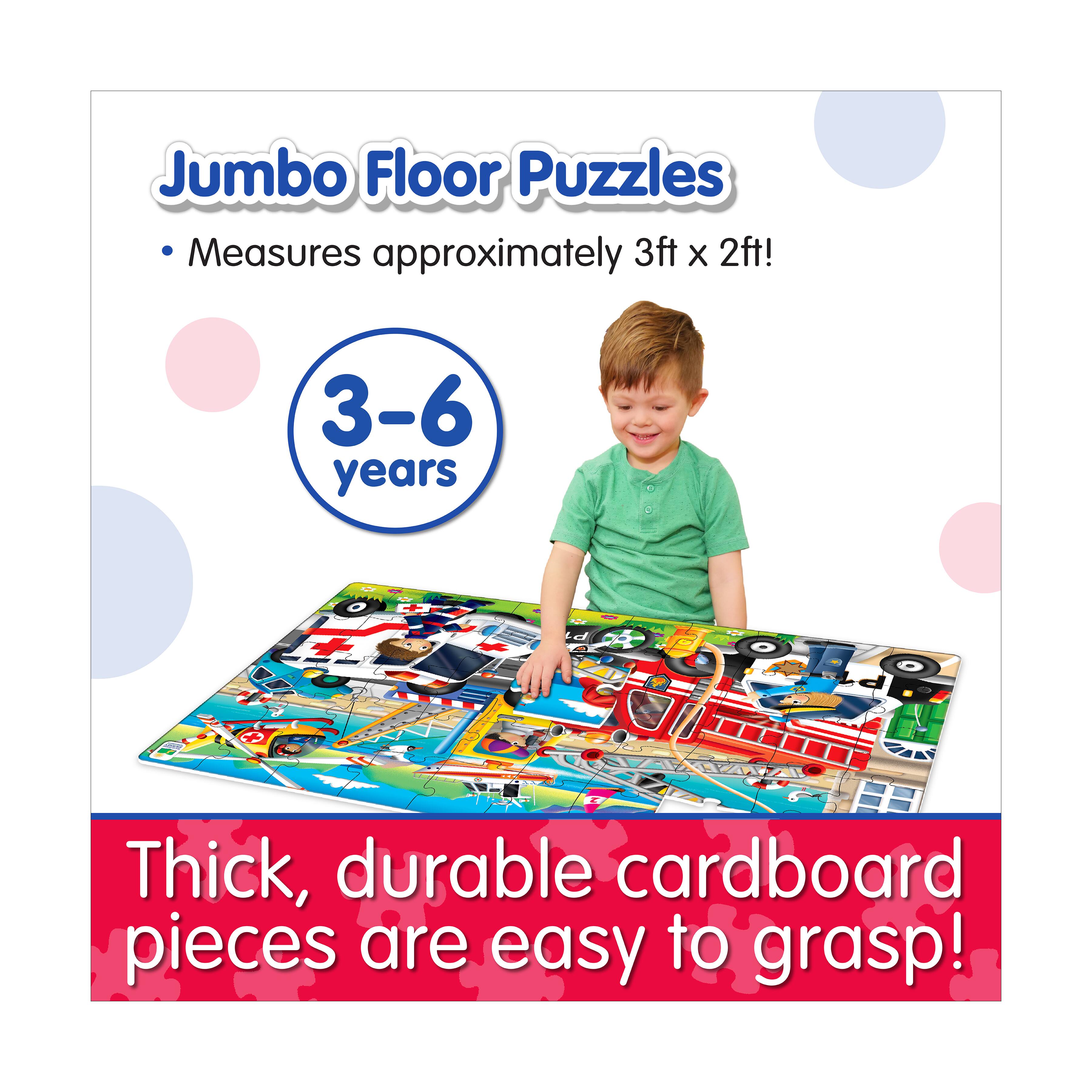 Jumbo Floor Puzzle - Emergency Rescue: 50 Pcs