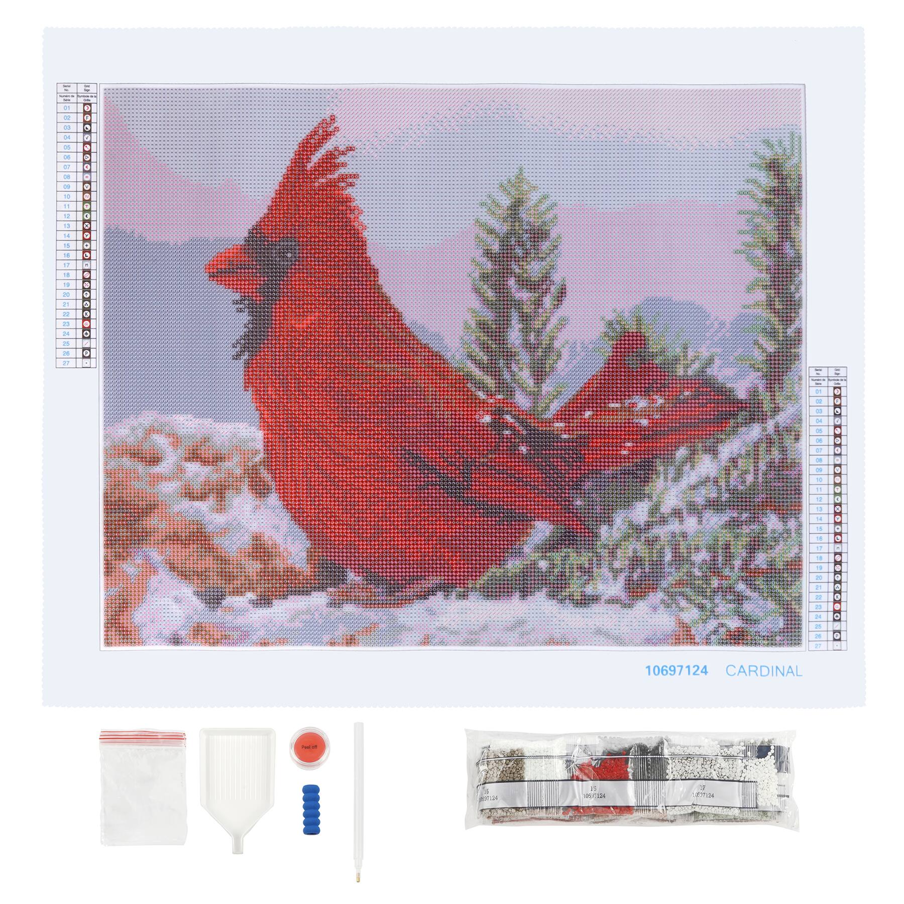 Cardinal Diamond Art Kit by Make Market® Diamond Painting Kits Michaels