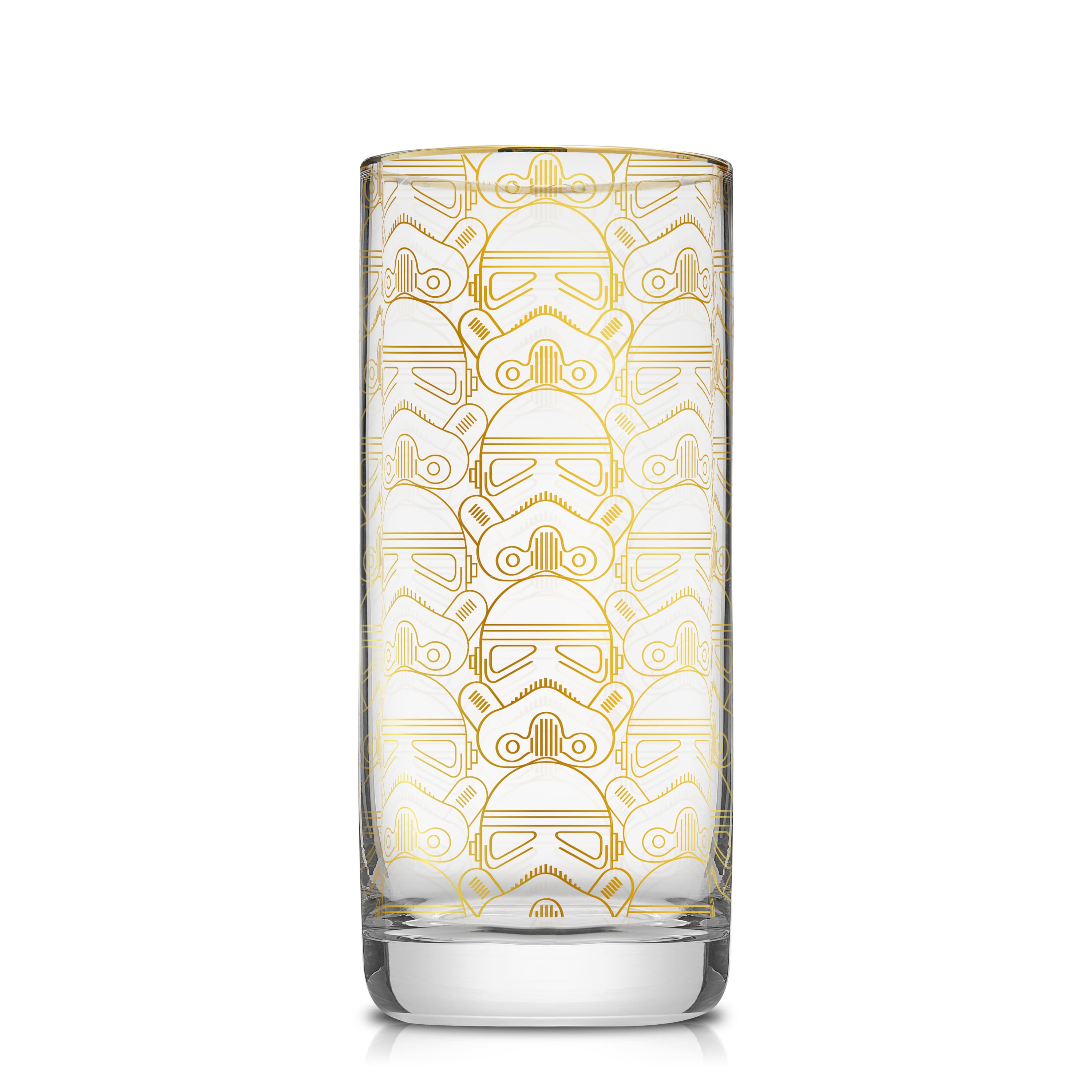 JoyJolt&#xAE; 13.5oz. Star Wars&#x2122; Deco Tall Drinking Glasses, 4ct.