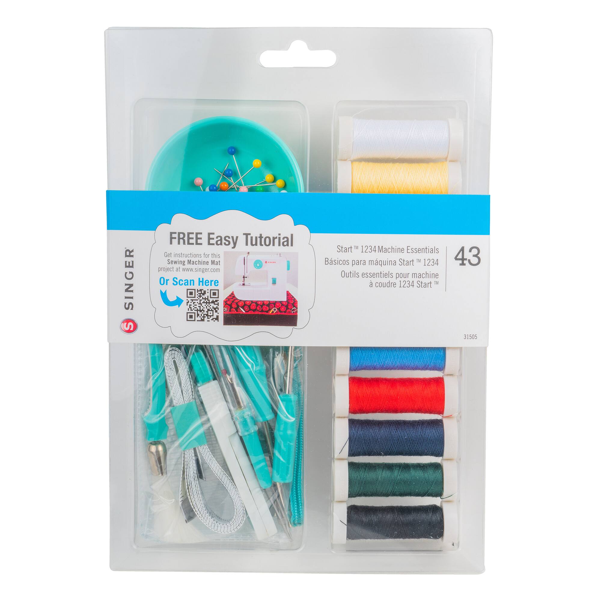 SINGER&#xAE; Start&#x2122; 1234 Machine Essentials Sewing Kit