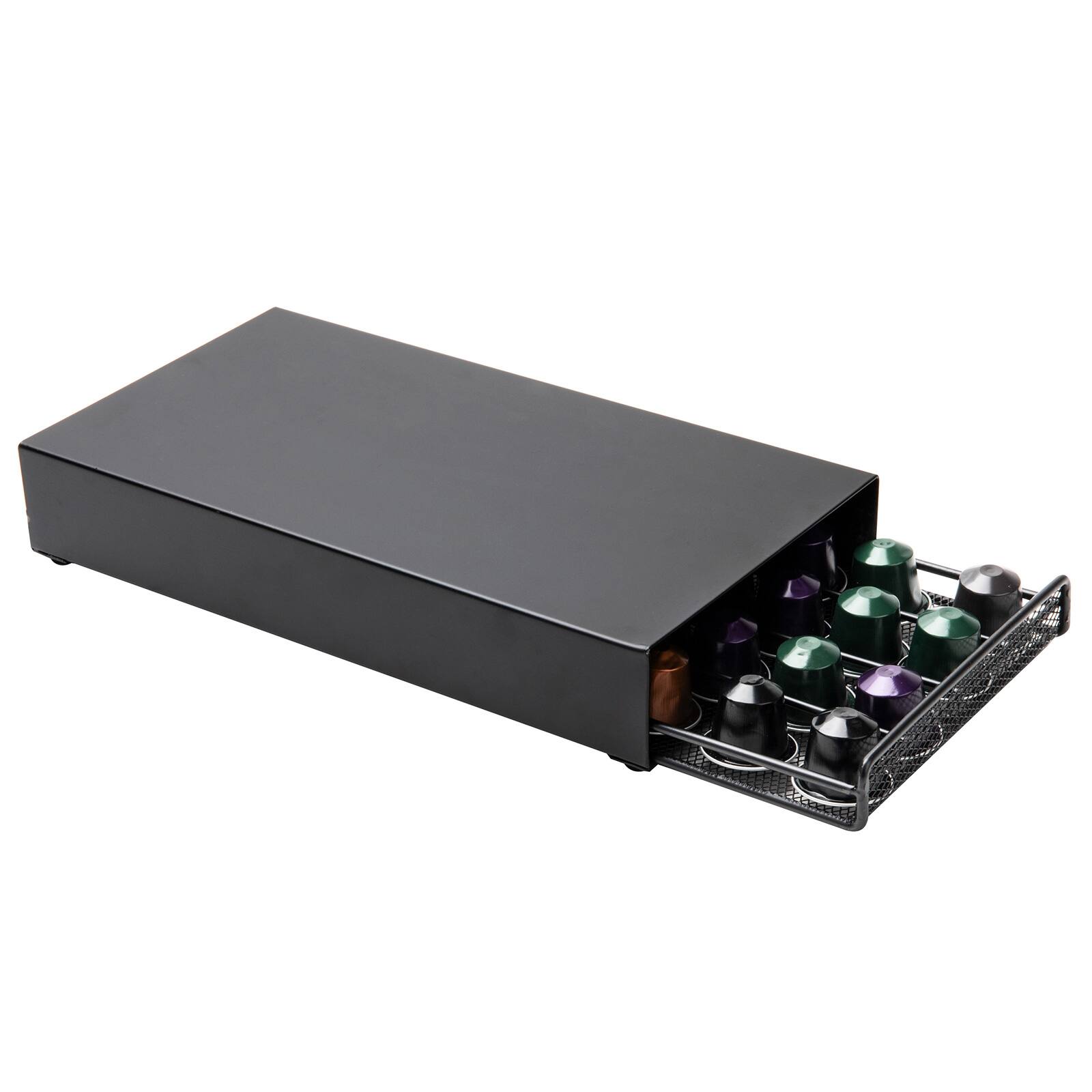 Mind Reader Black Espresso Coffee Capsule Pod Storage & Organizer