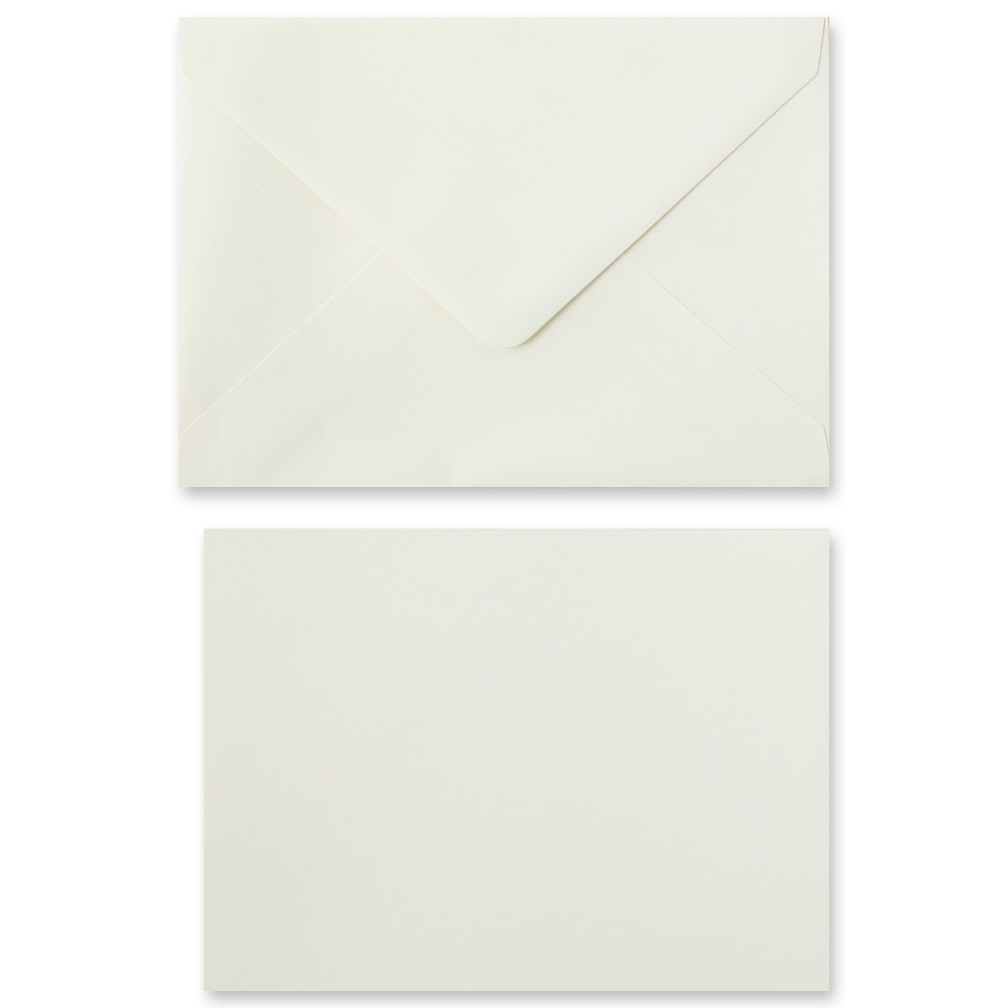 12 Packs: 10 ct. (120 total) Ivory Card &#x26; Envelope Set by Recollections&#x2122;, 5&#x22; x 7&#x22;